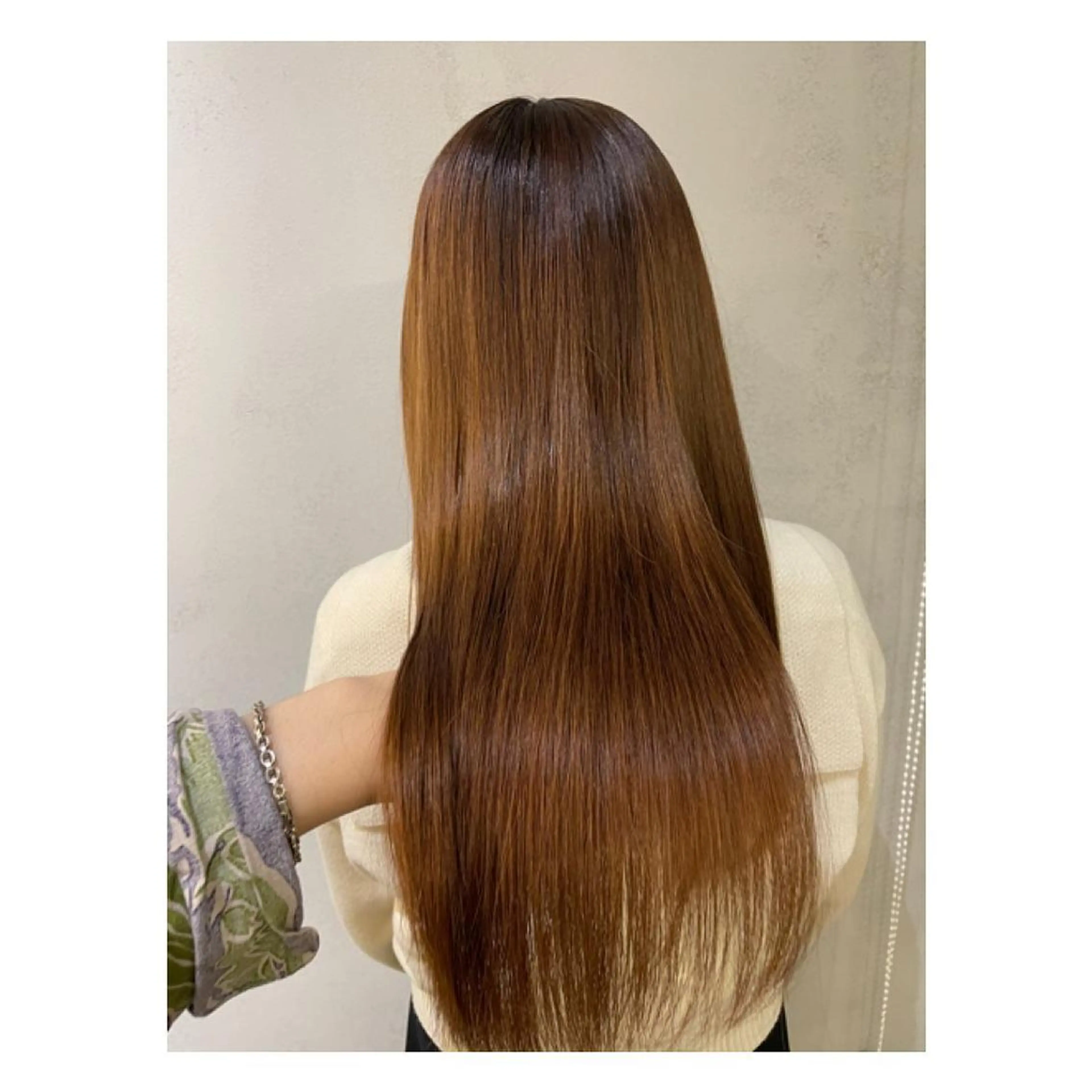 セミロング メンズ ショートボブ ボブ 外国人風カラー 縮毛矯正 トリートメント レイヤー・波巻き RYOSUKEのヘアスタイル