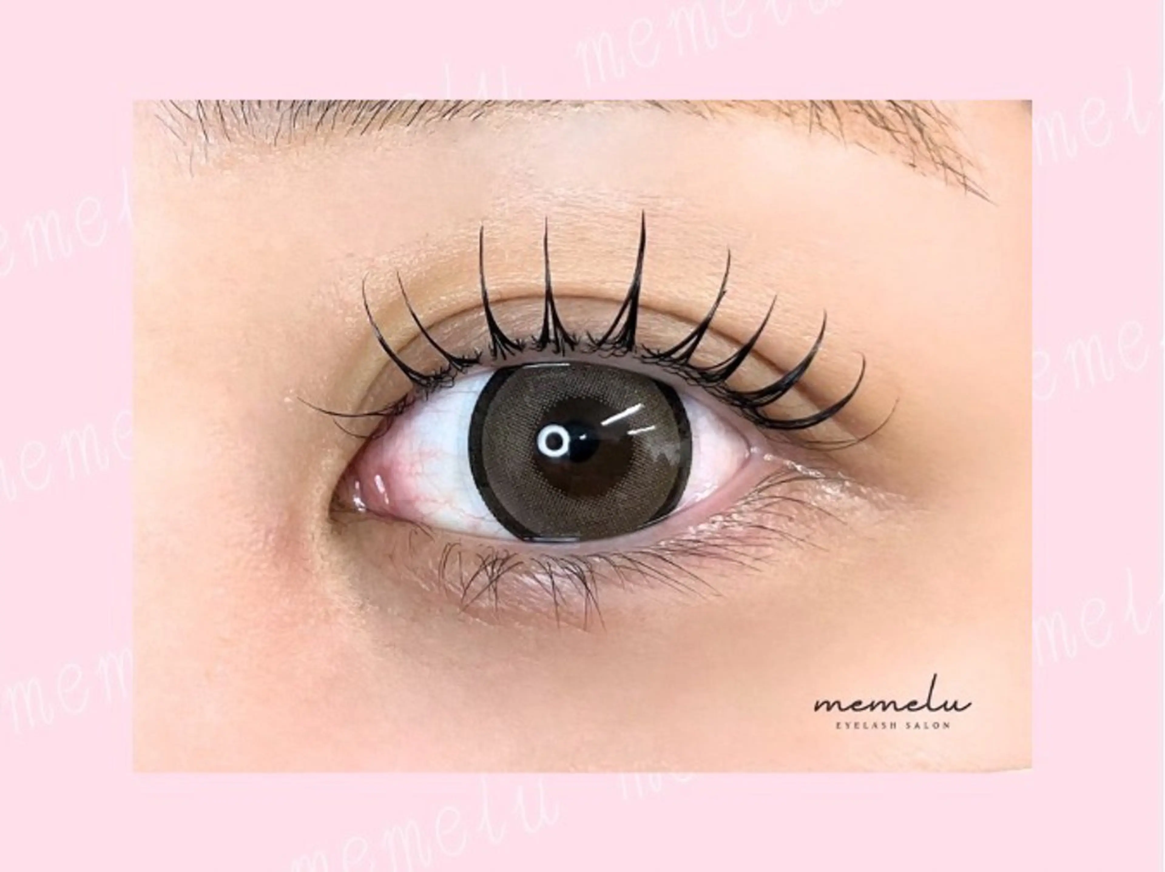 マツエク・マツパ 🎀memelu 近鉄奈良🎀のマツエク・マツパデザイン