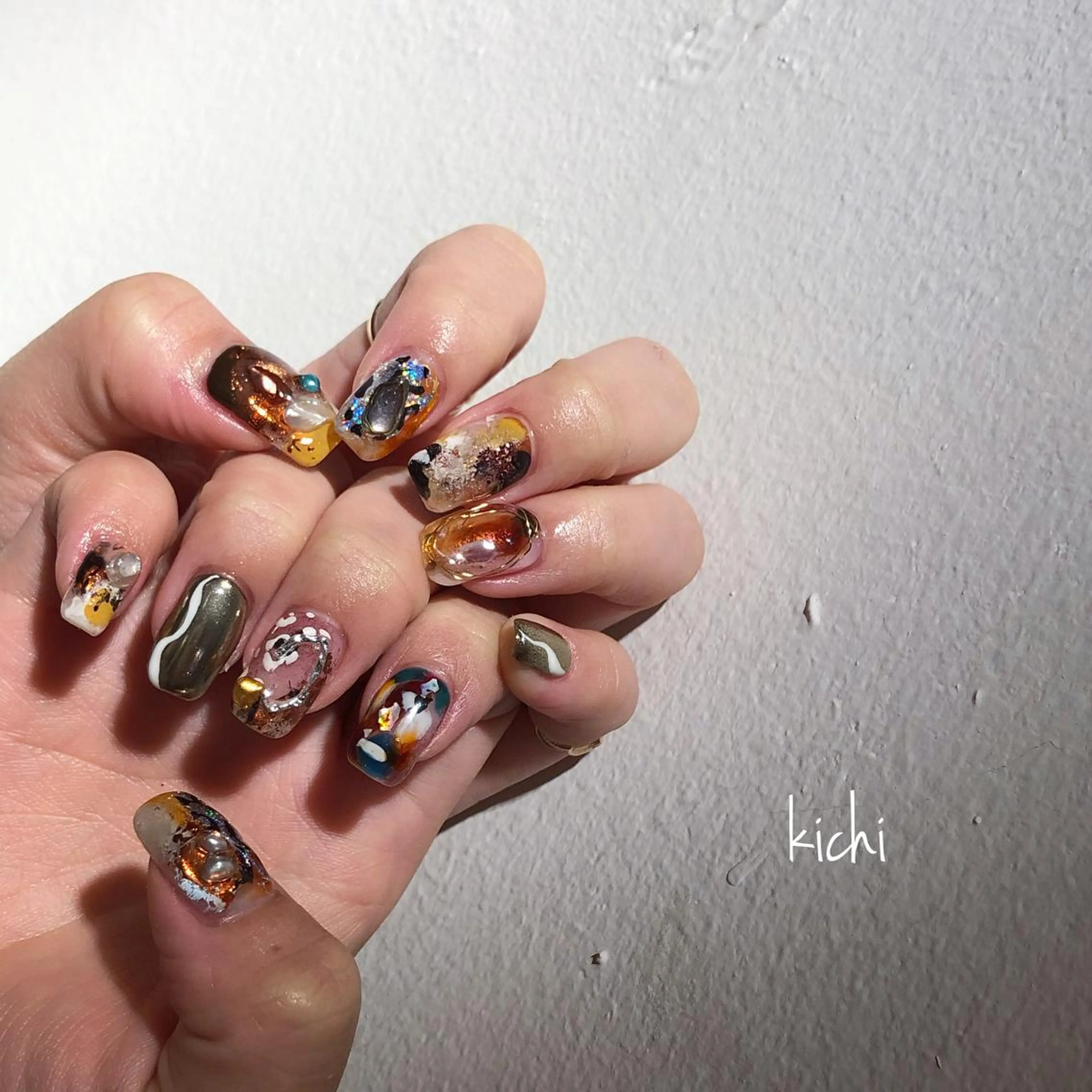 ネイル kichi･:* みじゅのネイルデザイン