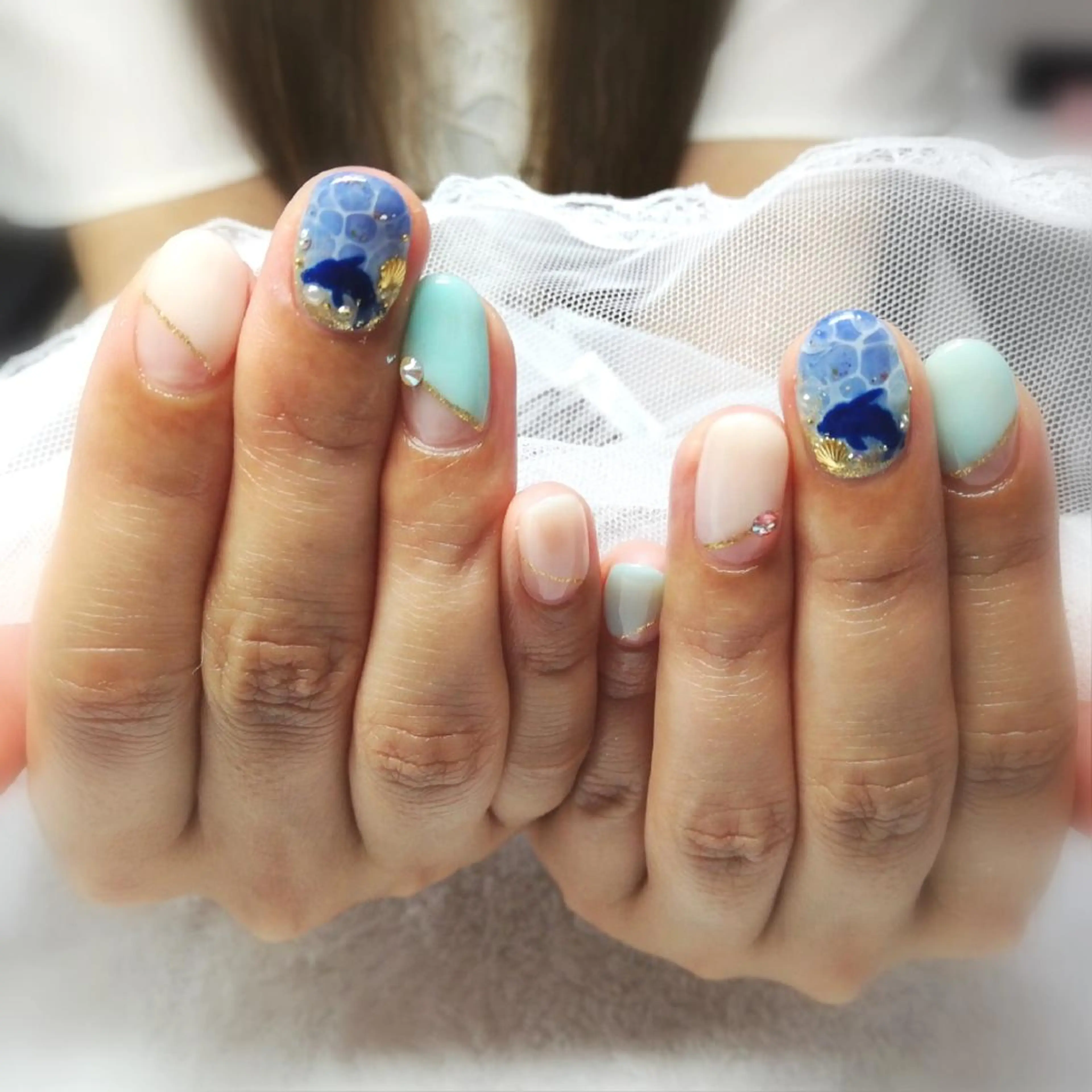 ネイル ハンドネイル 柴崎 美幸のネイルデザイン