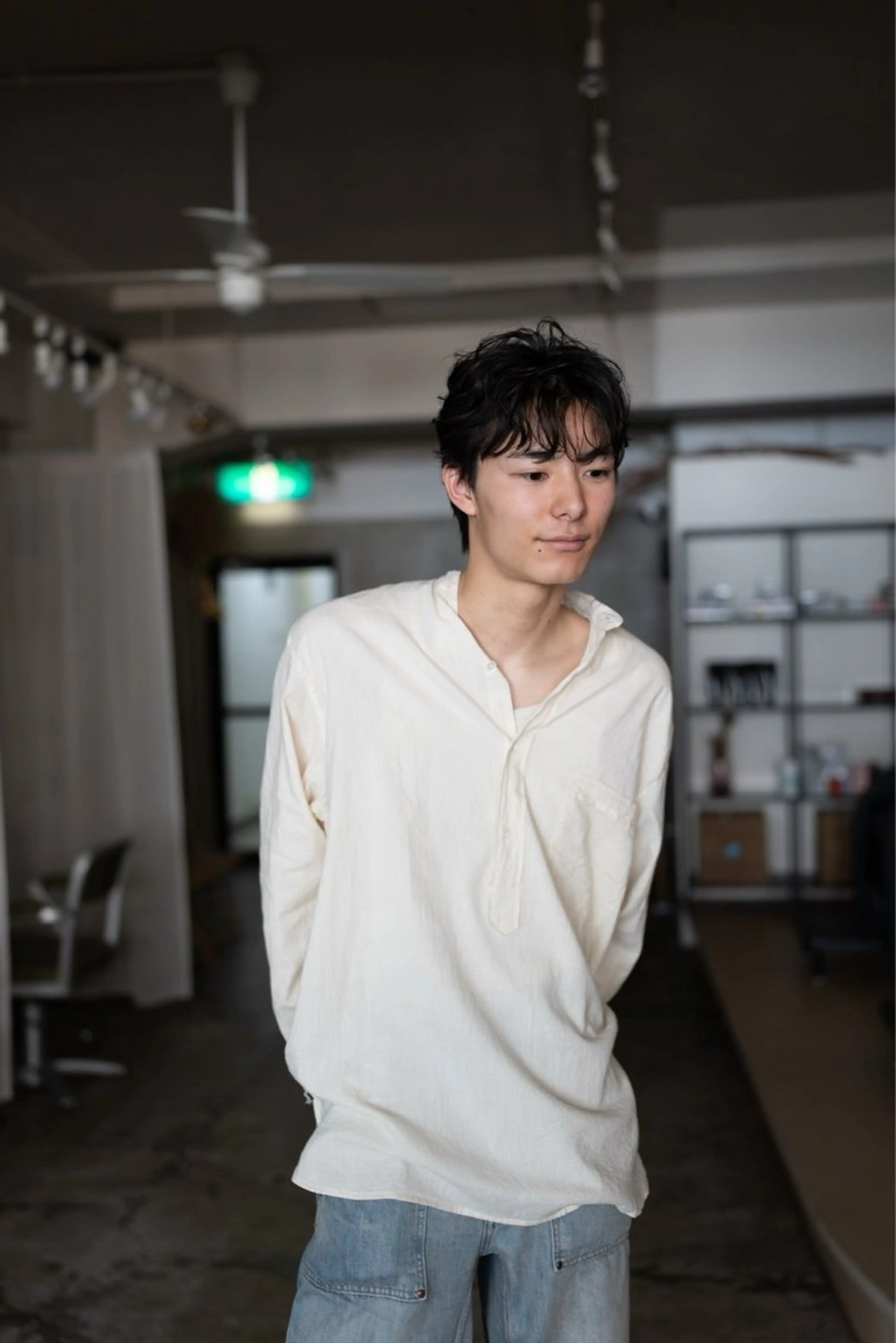 ショート カラー メンズ ヘアカラー TOE所属・宍戸 悠太のヘアスタイル