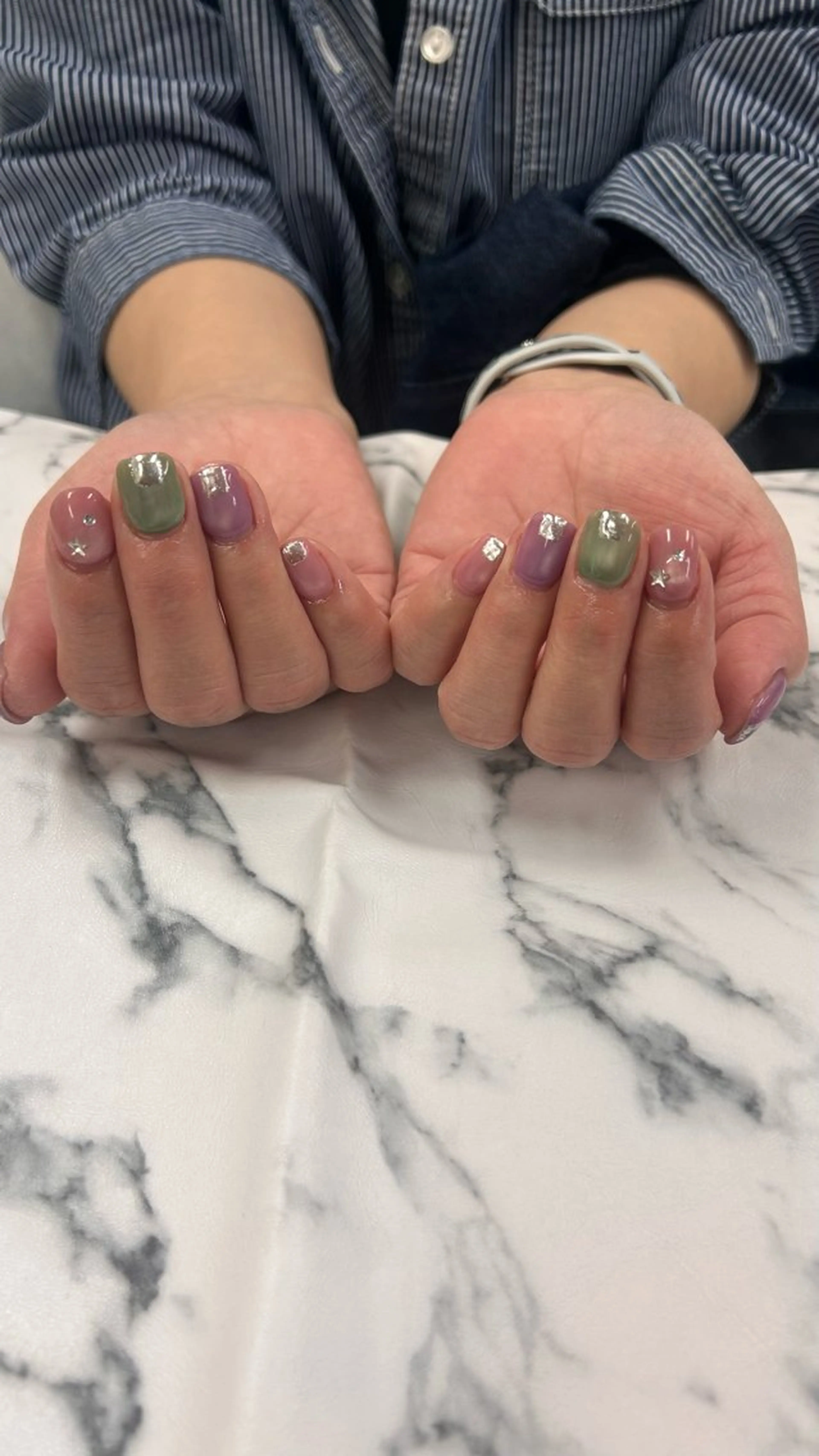 ネイル ハンドネイル Jrネイリスト SAYAのネイルデザイン