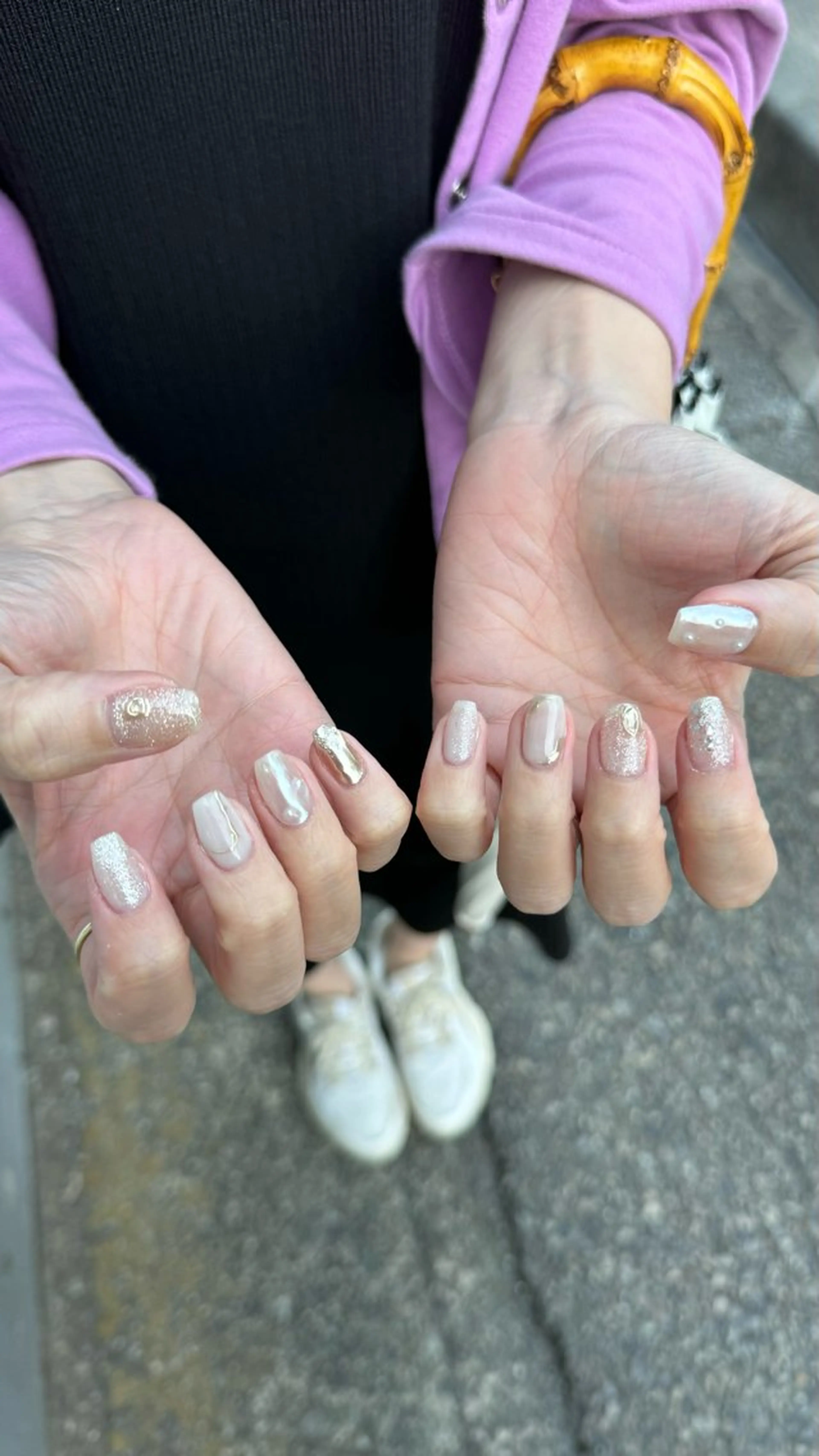 ネイル ハンドネイル LINXS aosaのネイルデザイン