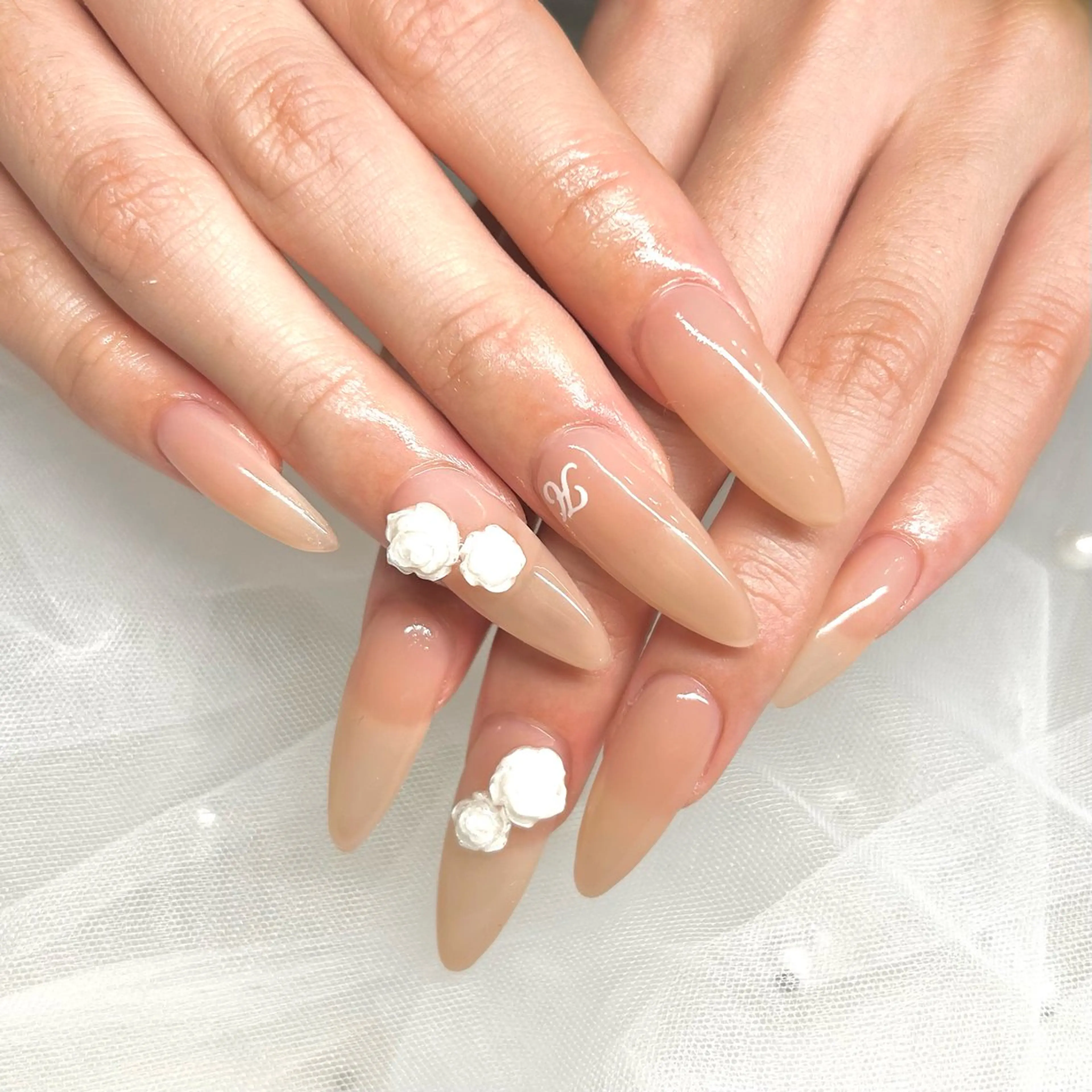 ネイル ハンドネイル AURORA eyelash&nail salon アメ村店所属・Aurora Sakiのネイルデザイン