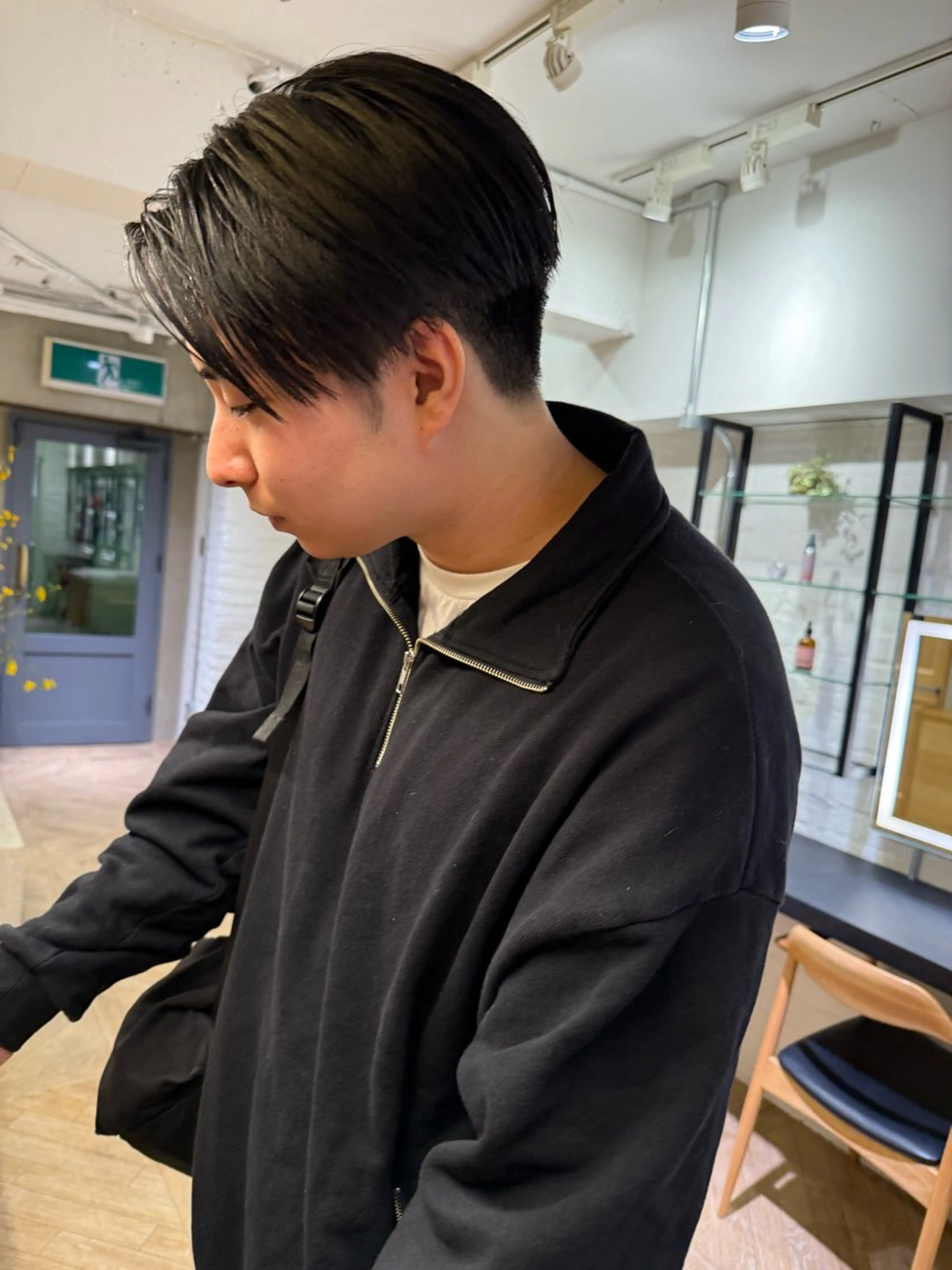 ミディアム メンズ メンズカット 田形清流のヘアスタイル