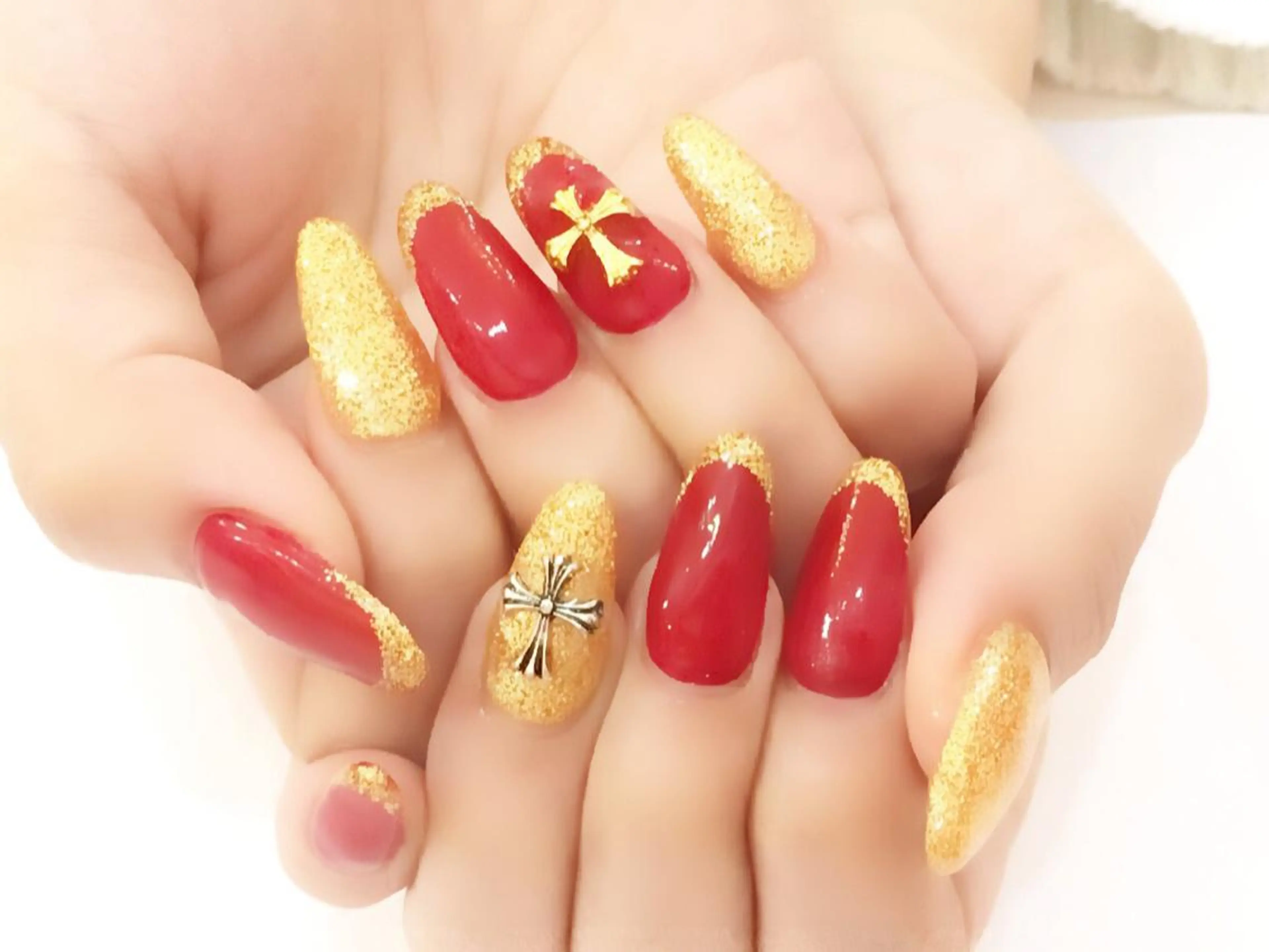 セミロング カラー メンズ キッズ ネイル 学生（メンズ向け） ピンクカラー 学生 アートネイル フットネイル NAILSGOGO shibuyaのネイルデザイン