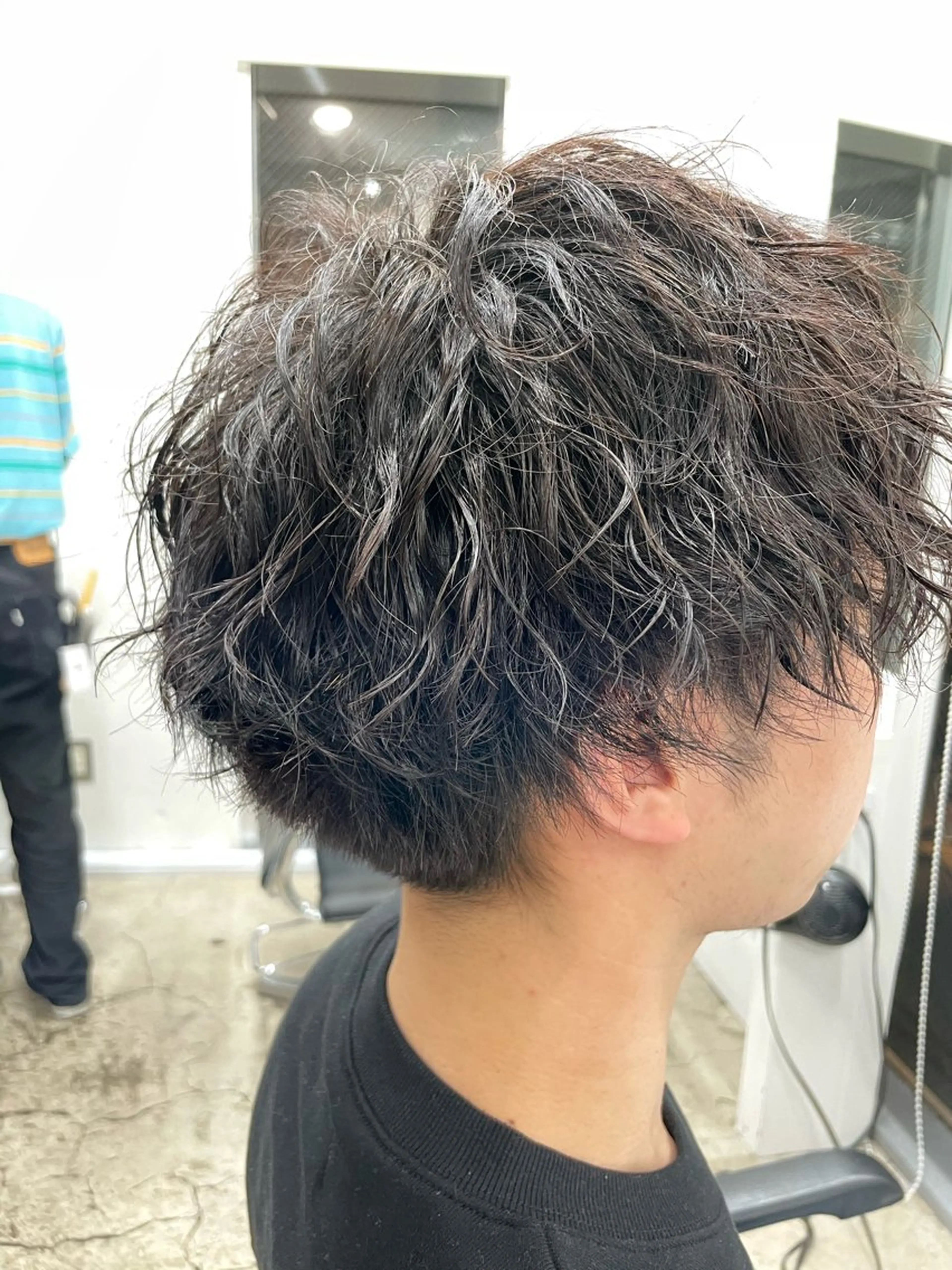 パーマ 【メンズパーマ】比嘉 啓人のヘアスタイル
