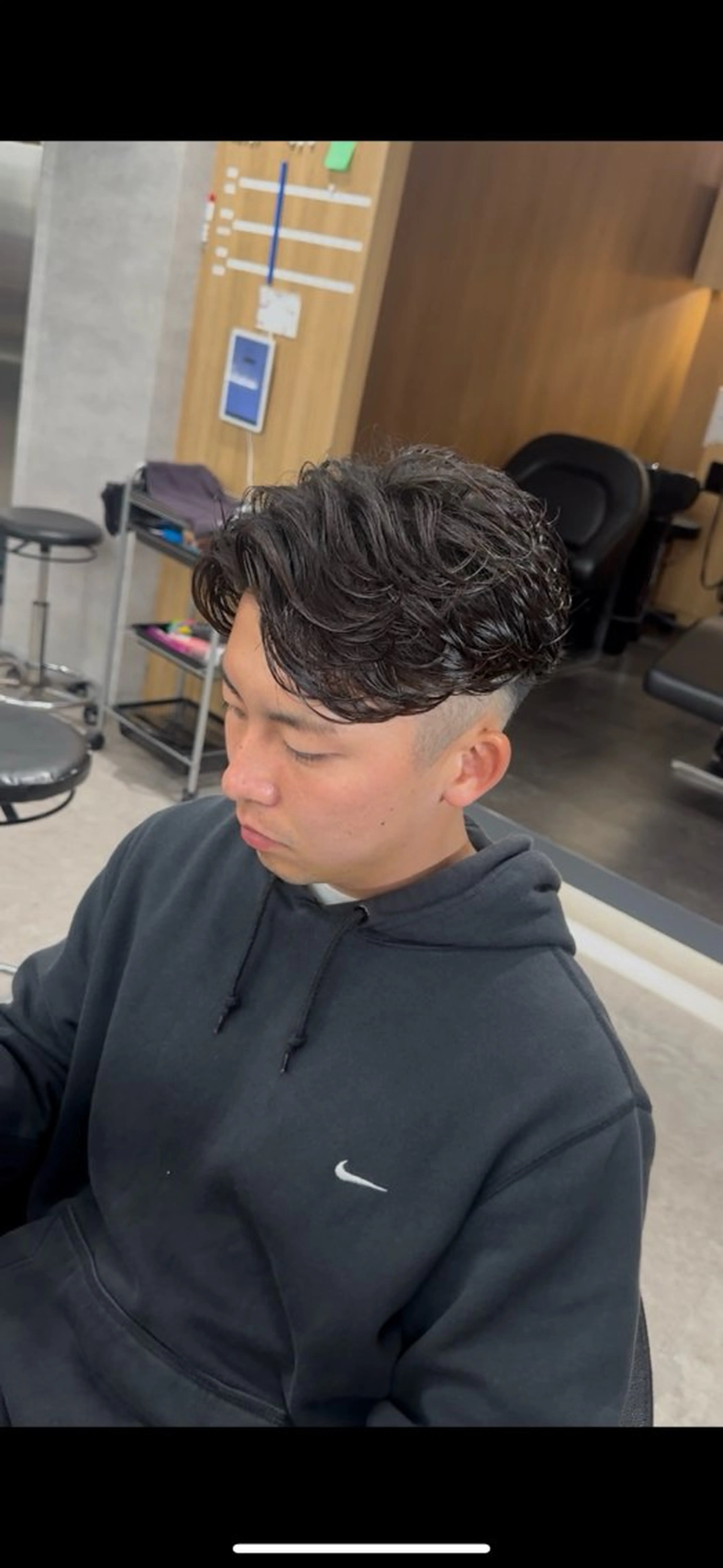 パーマ メンズ カット パーマ メンズパーマ全般/ 似合わせ/ジョウのヘアスタイル