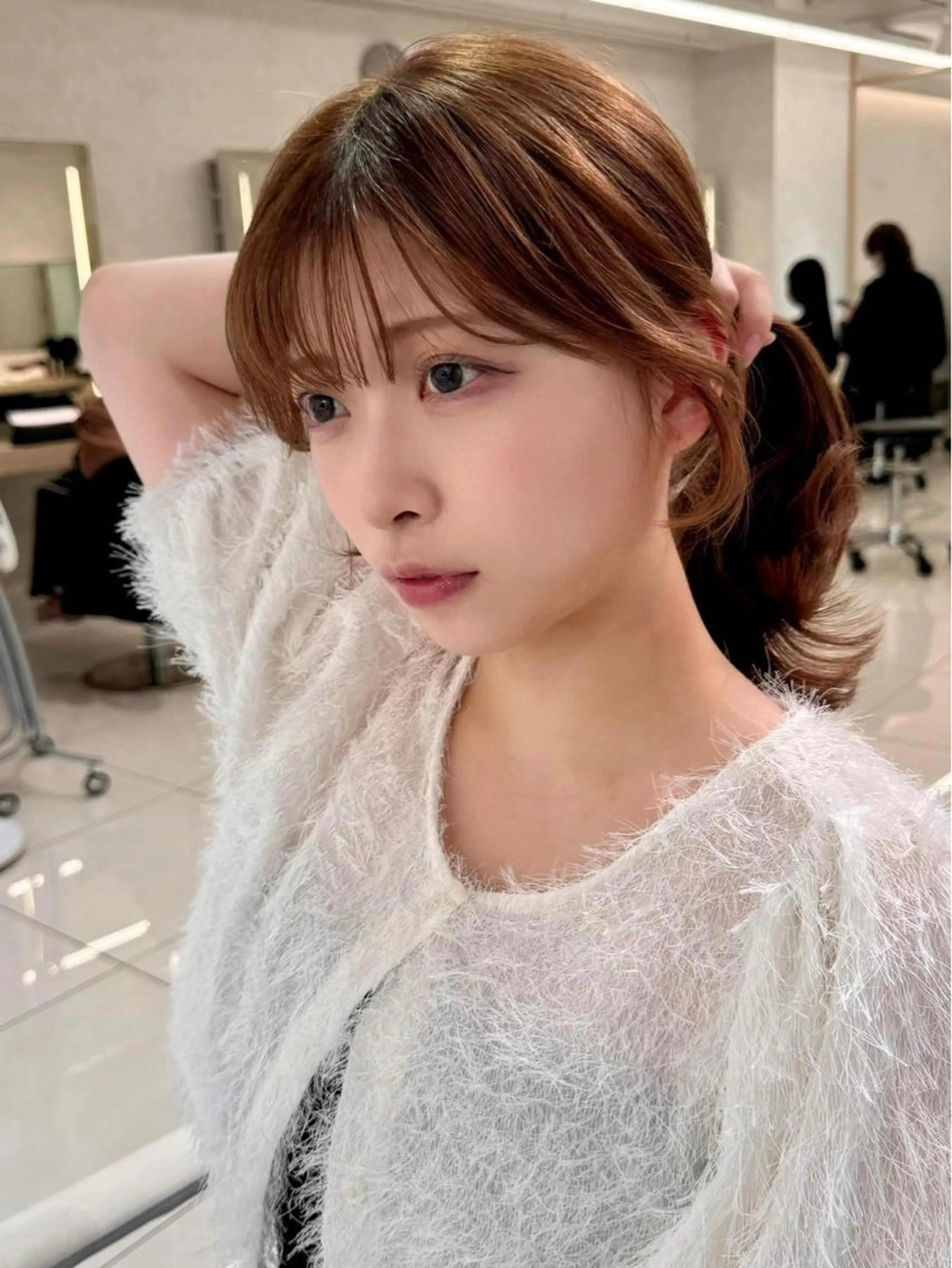 セミロング 【韓国ヘア】公式 🇰🇷Ash中野のヘアスタイル