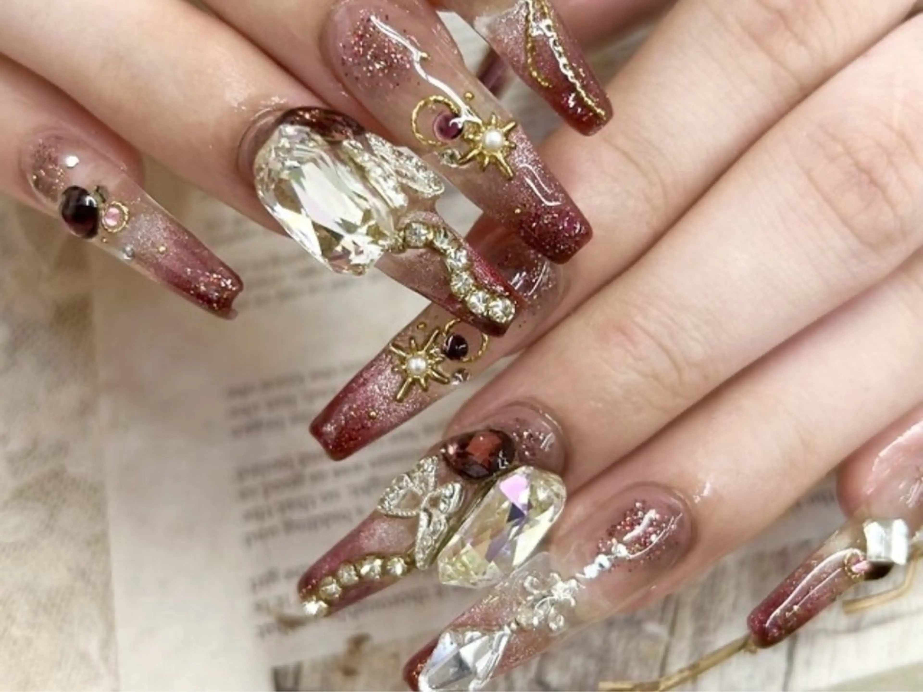 【OPEN 記念12月限定価格★ハンドスカルプ】長さだしスカルプ10本＋やり放題90min付き￥17500→¥15500の写真