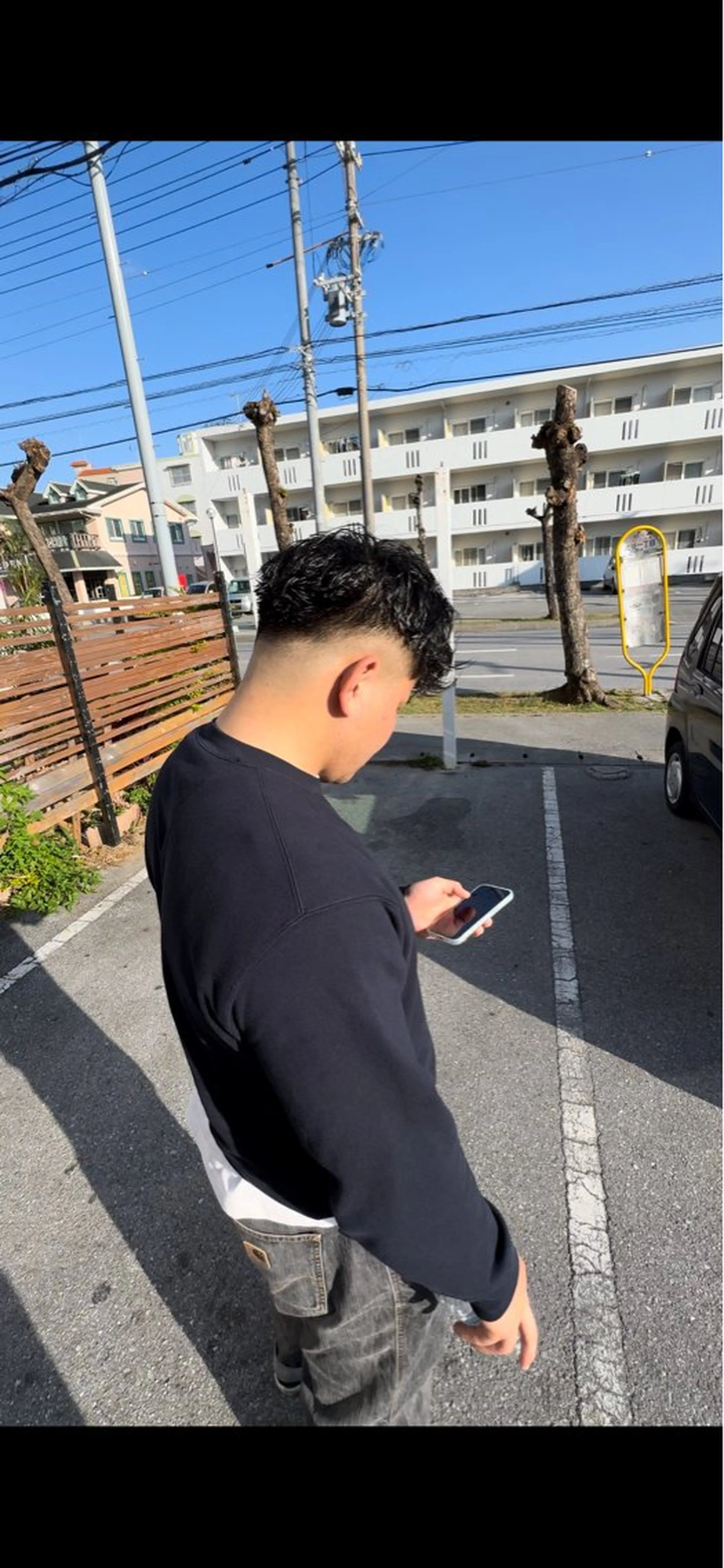 メンズ KOU×北谷× BY MY SIDEのヘアスタイル