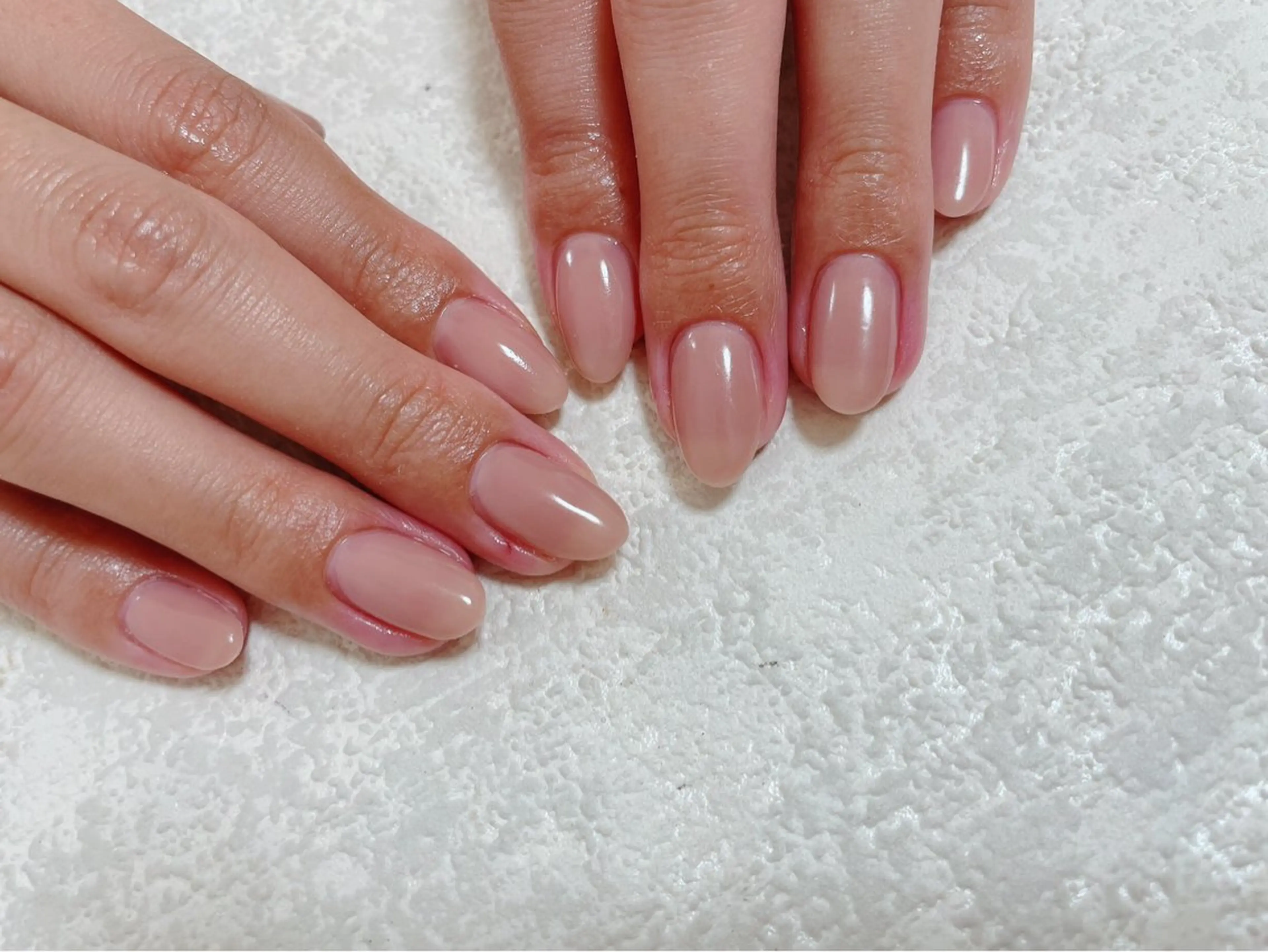 ネイル ジェルネイル 韓国ネイル メンズネイル ワンカラーネイル パラジェル kiki nail たまプラーザのネイルデザイン