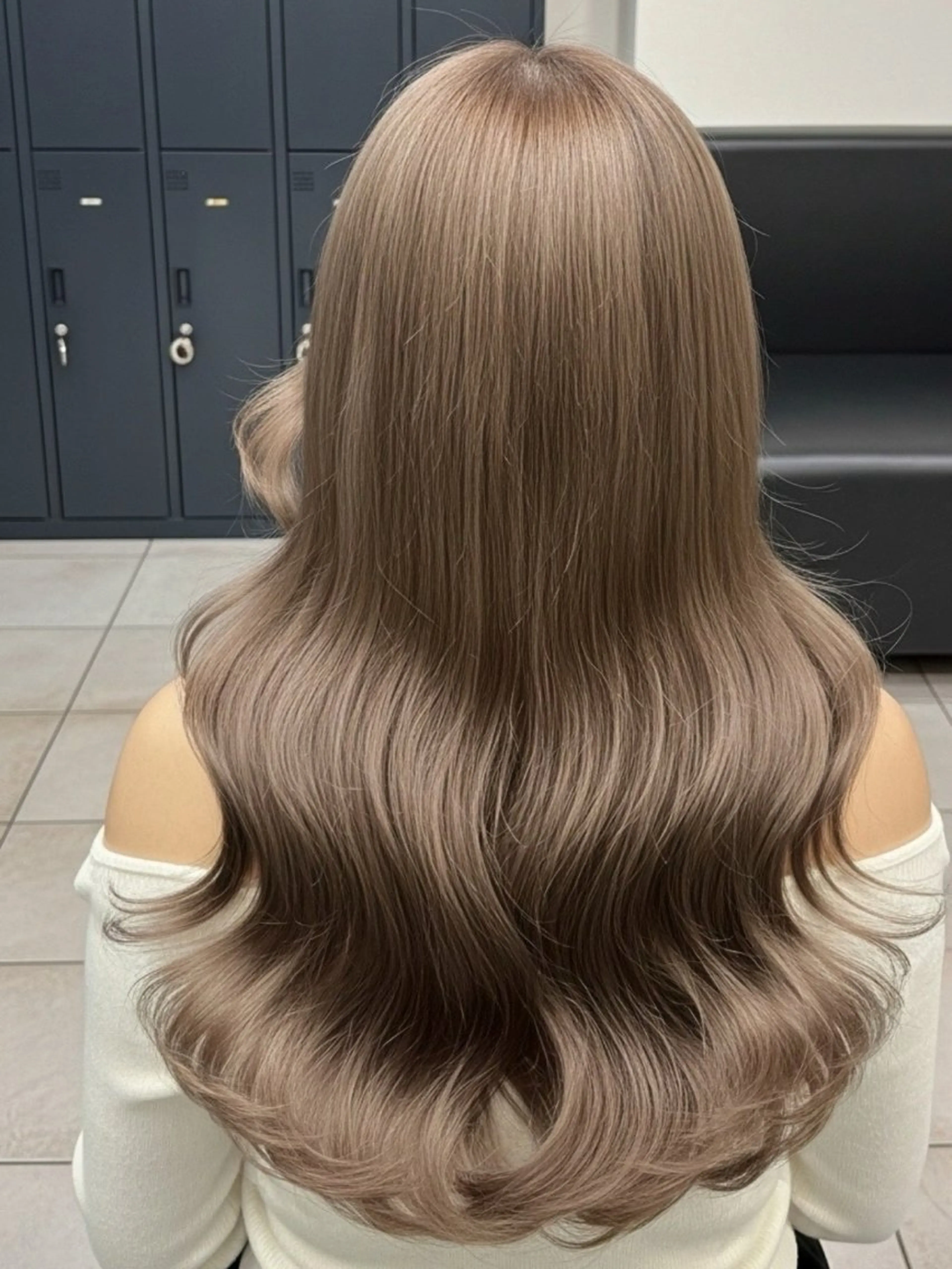 ロング 横田 未来のヘアスタイル