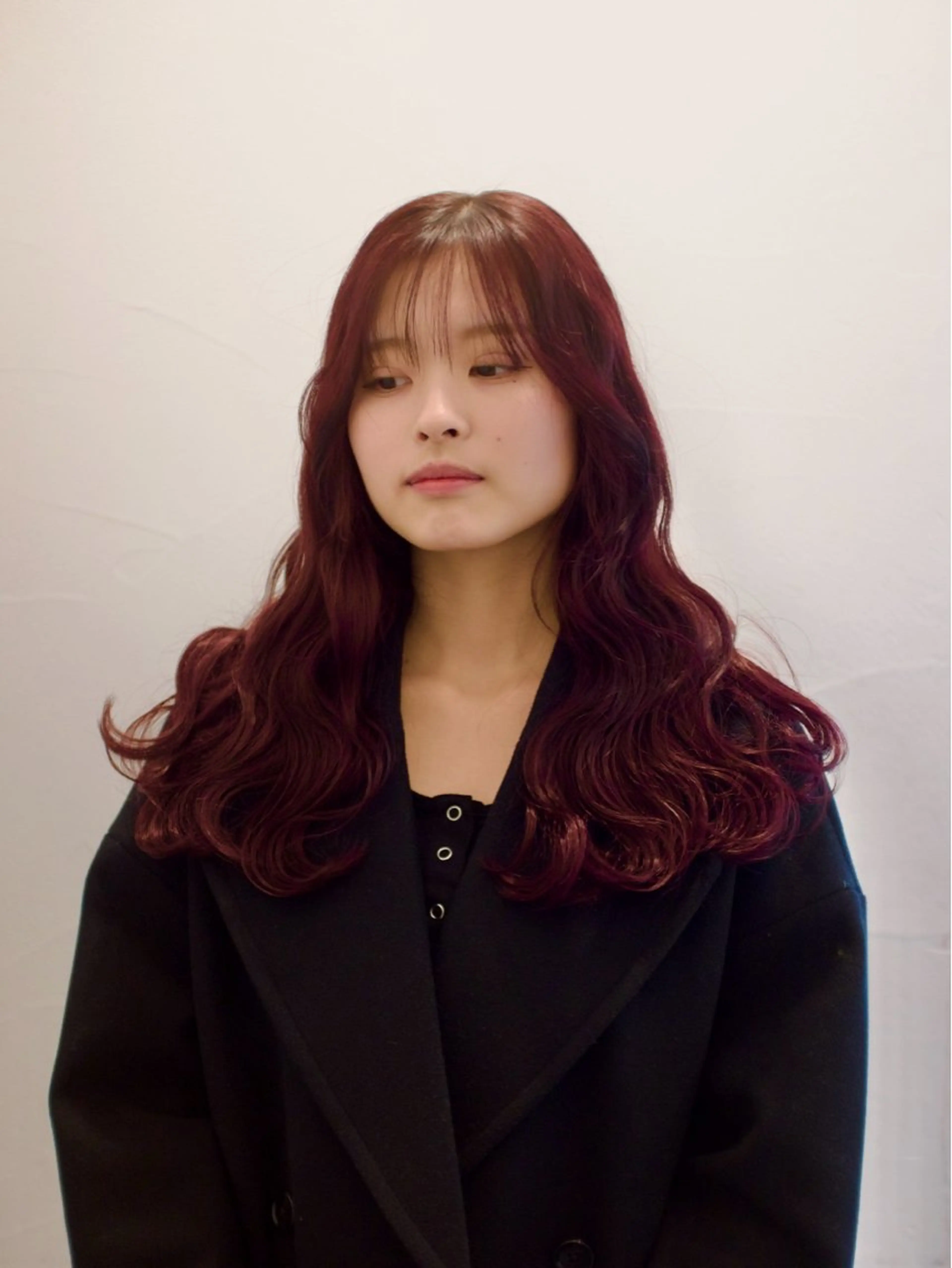 セミロング カラー ヘアアレンジ 🦠デザインカラー/ 魚瀬あおい🦠のヘアスタイル