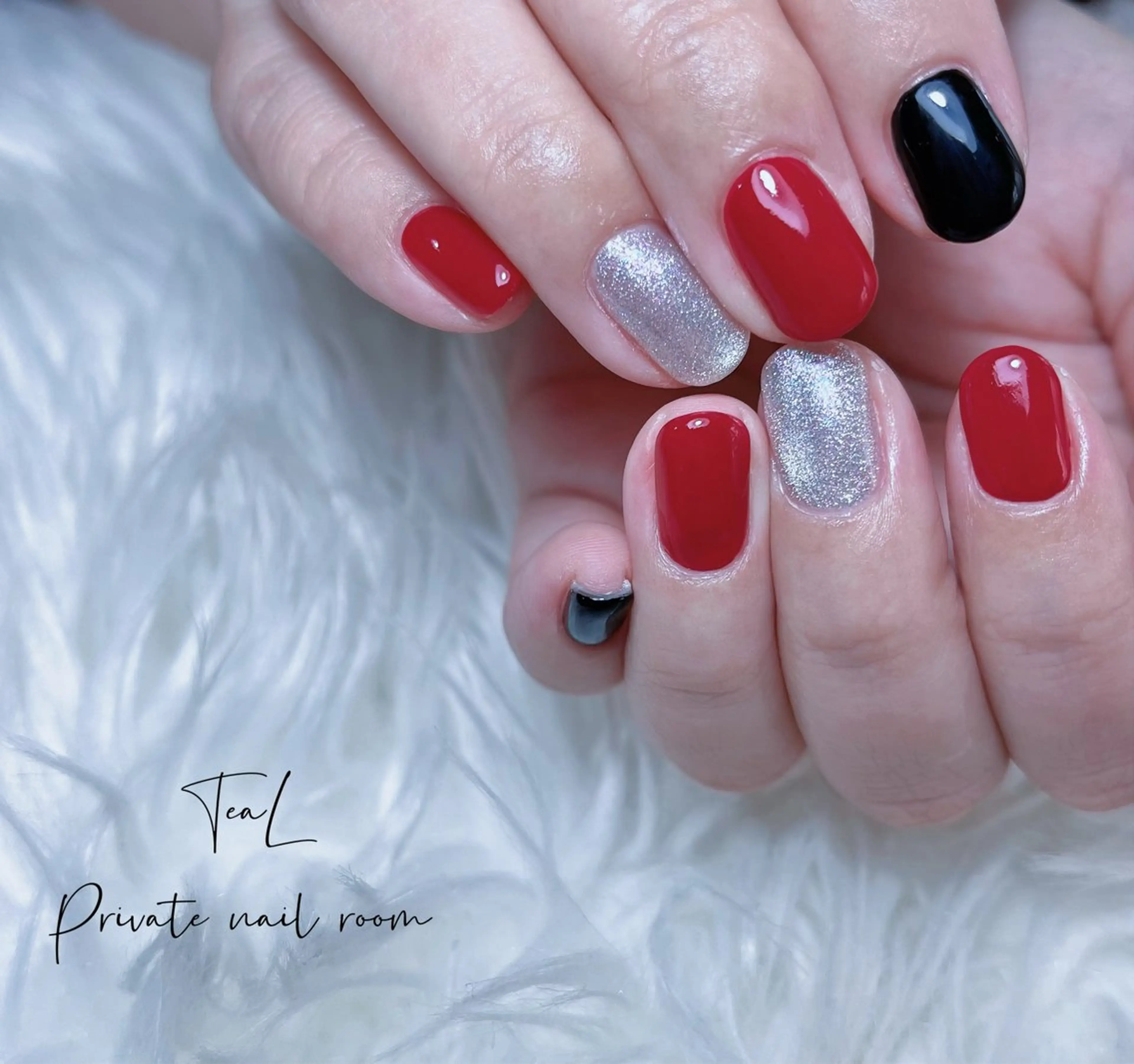 ネイル ワンカラーネイル シンプルネイル ハンドネイル TeaL nailのネイルデザイン