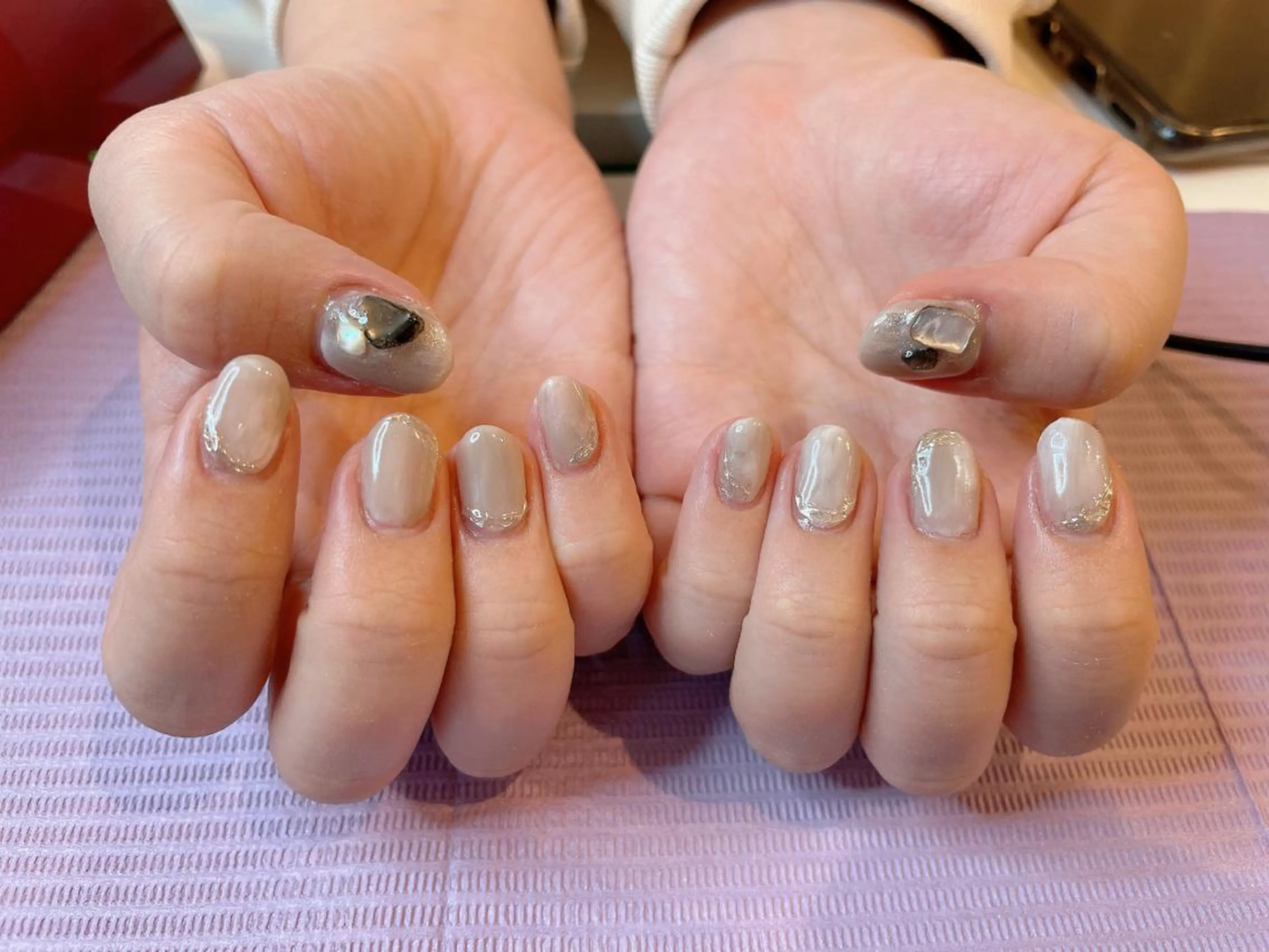 ネイル ニュアンスネイル Lilly's art所属・休業中 リリーズアートのネイルデザイン