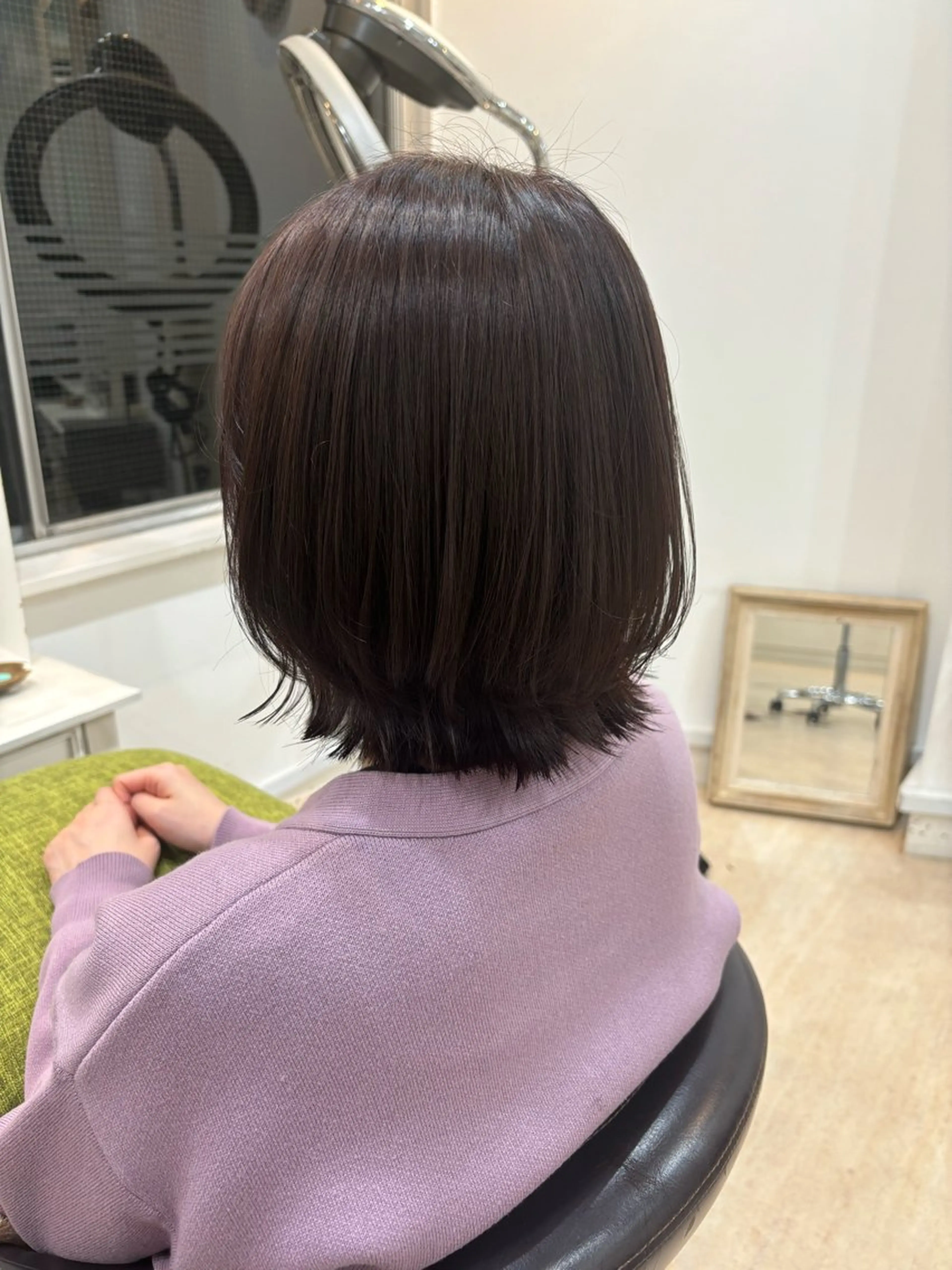 ショート カラー 韓国風⭐️くびれヘア 🍀高津かえでのヘアスタイル