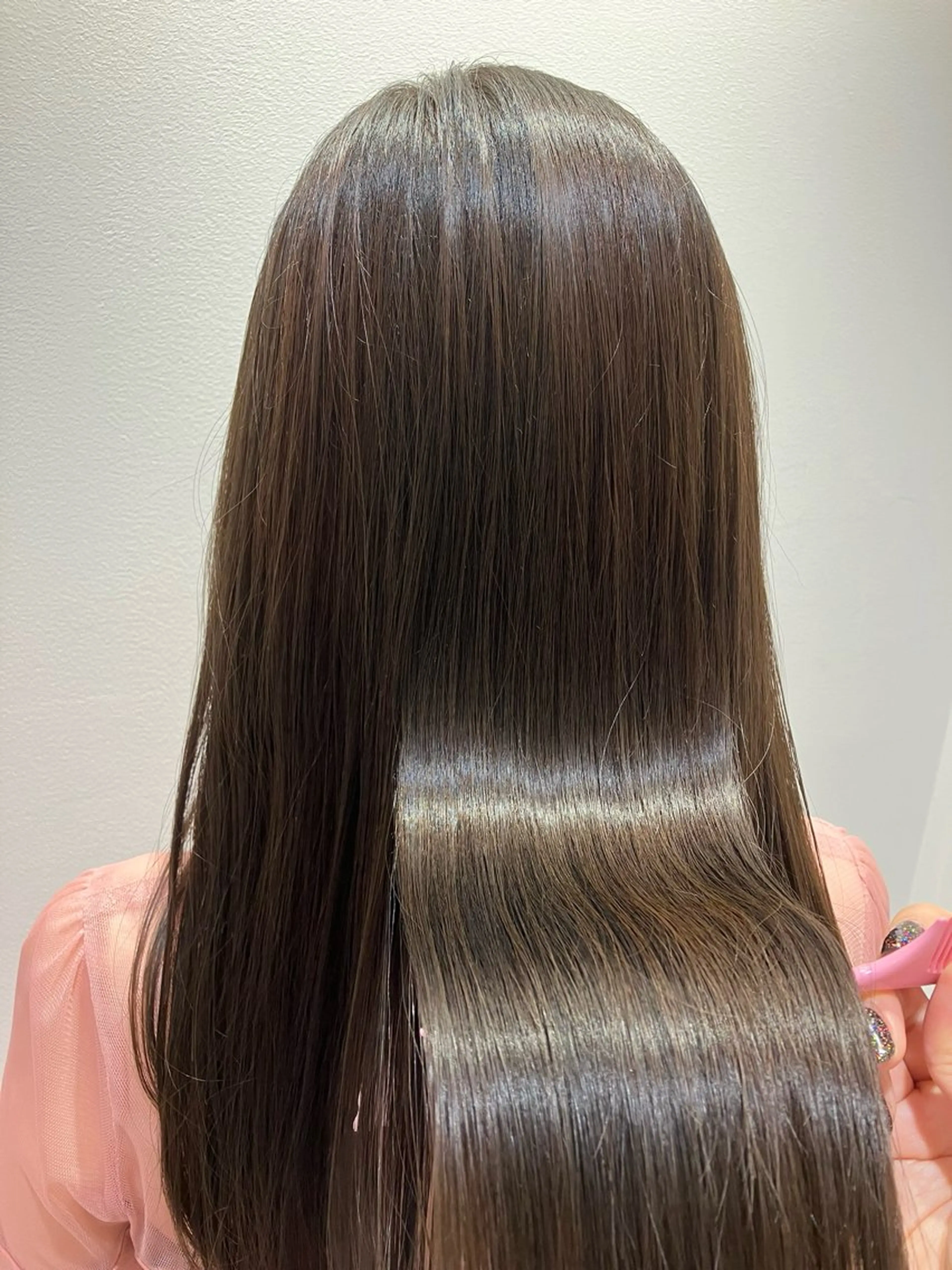 ロング カラー 切りっぱなしボブ ショートボブ ボブ くびれヘア 髪質改善 小顔似合わせカット/ レイヤー/mai‪のヘアスタイル