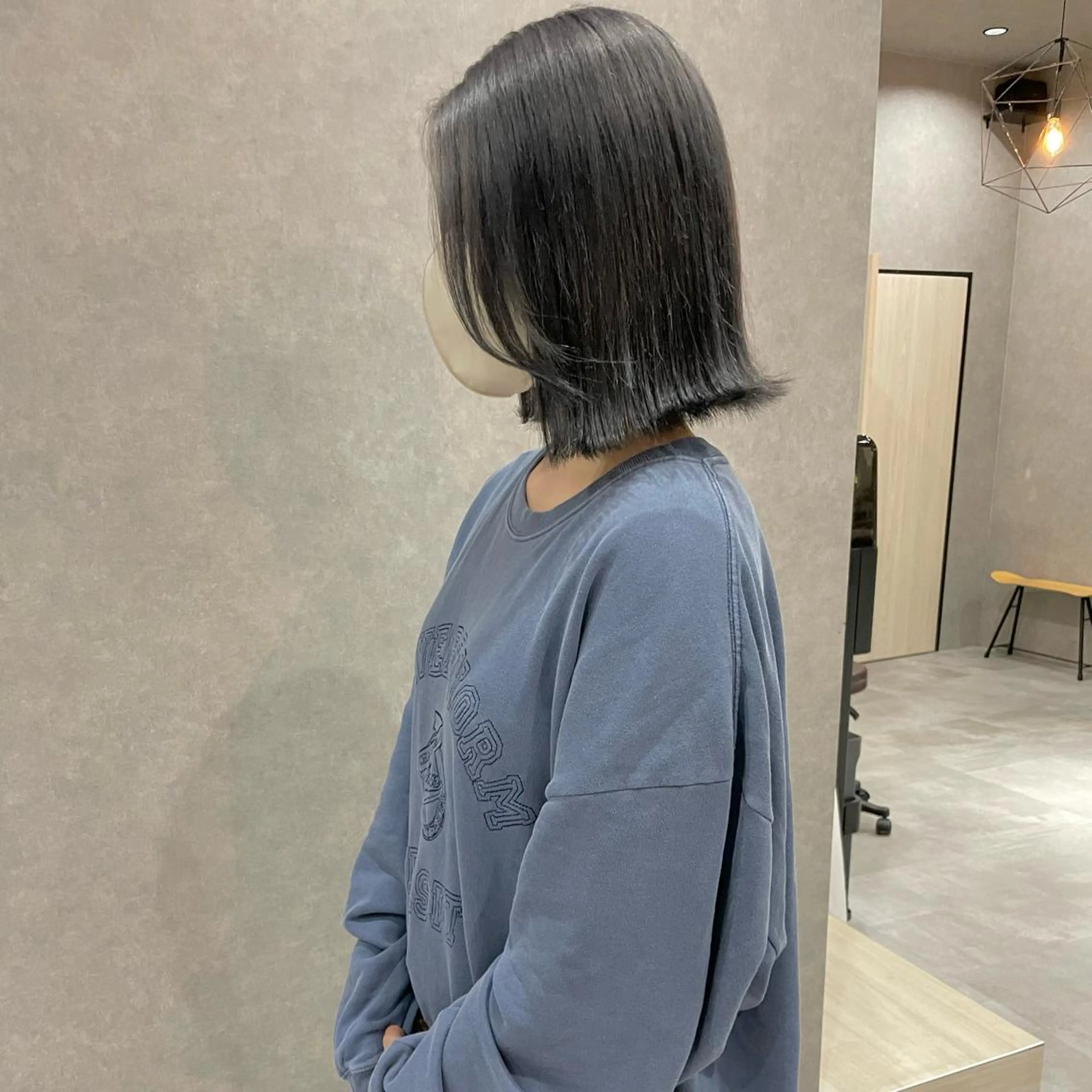 ミディアム カラー はちすか るかのヘアスタイル
