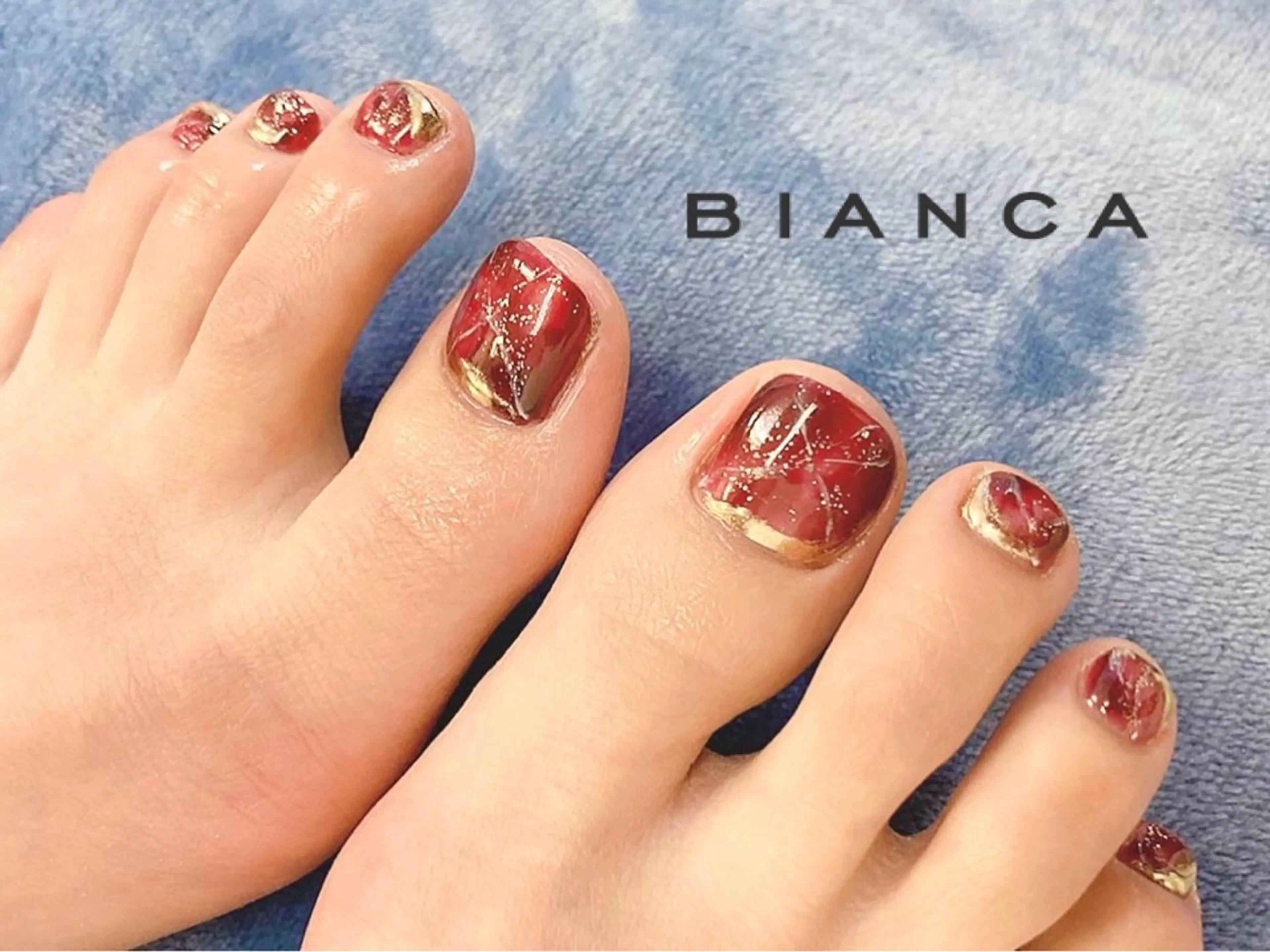 ネイル フットネイル Bianca大宮店 🫧カッチ🪽のネイルデザイン