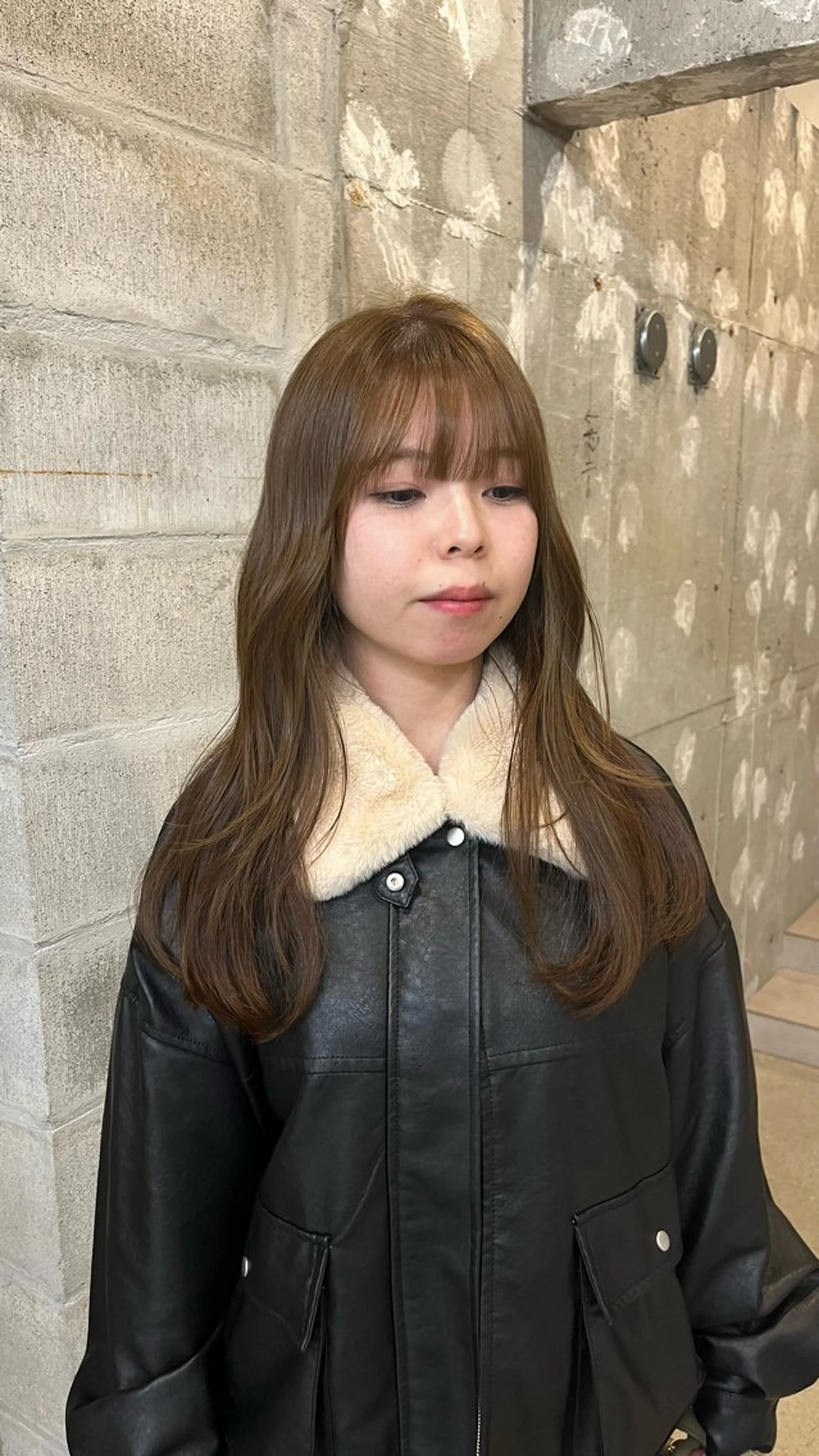 ロング ヘアカラー riko／ SYS by fitのヘアスタイル