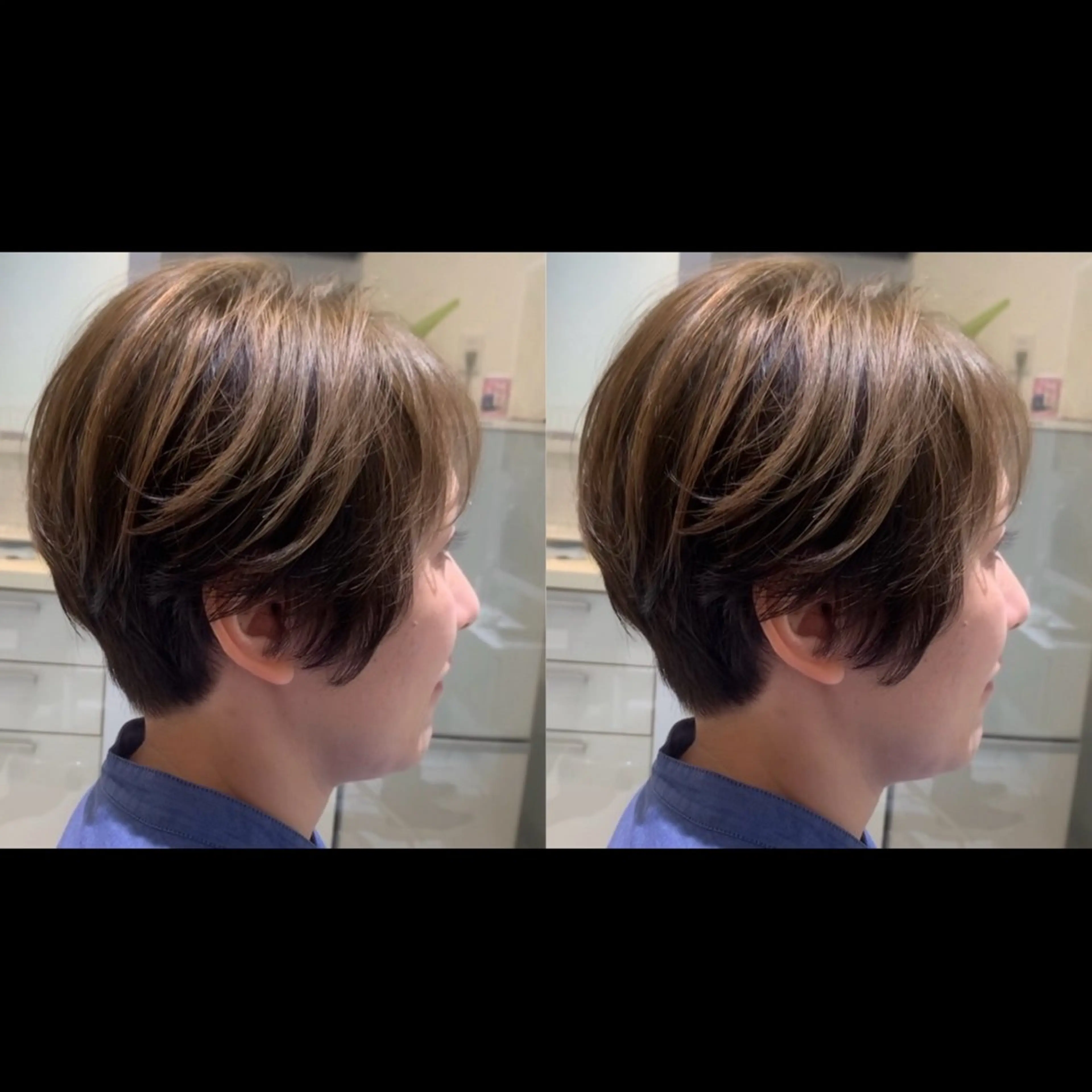 ショート カラー アッシュ ベージュカラー ショートヘア カットスタジオケン所属・【9時〜24時】 KENのヘアスタイル