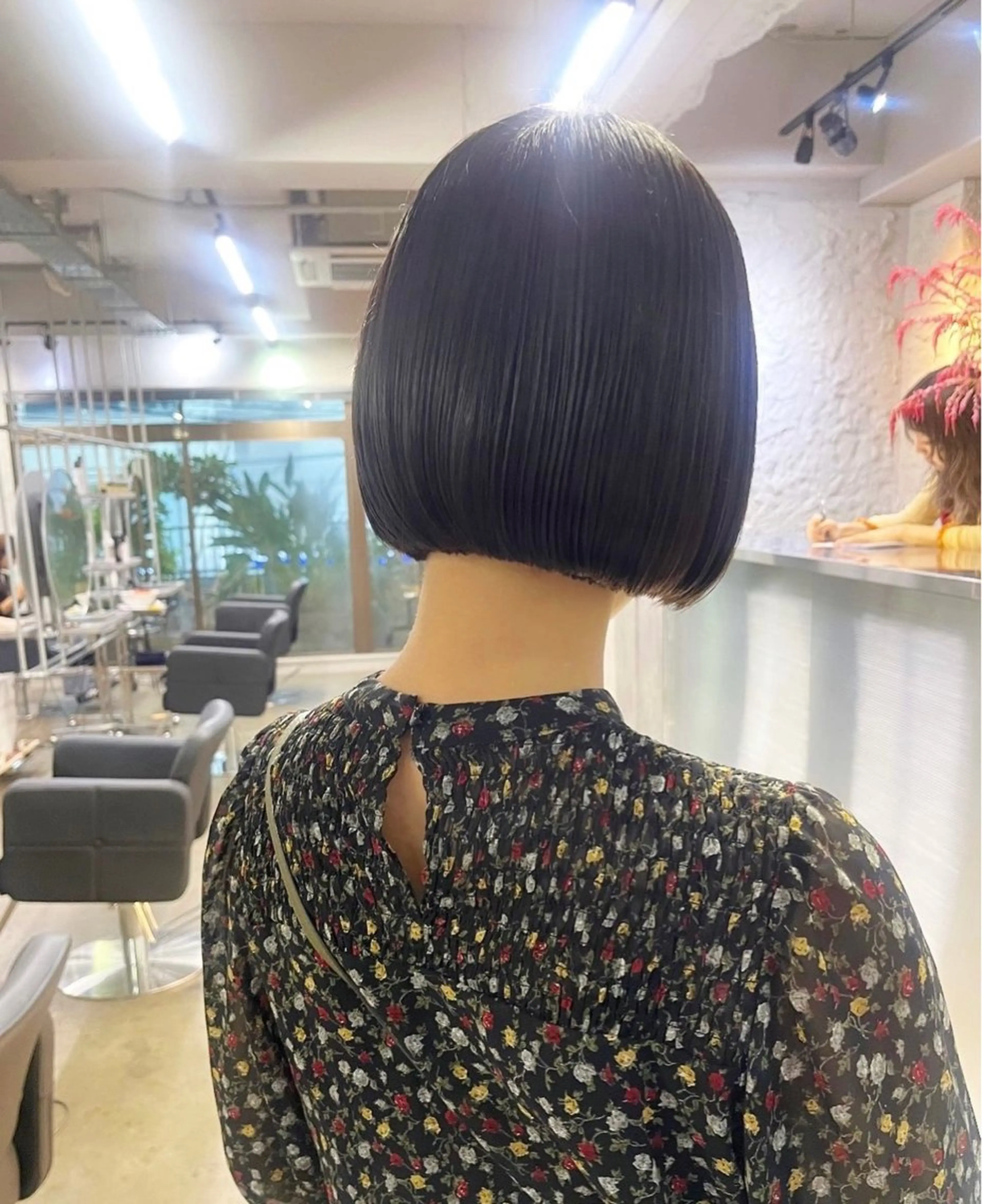 ショート 似合わせボブ🤍 女性らしさのあるヘアのヘアスタイル