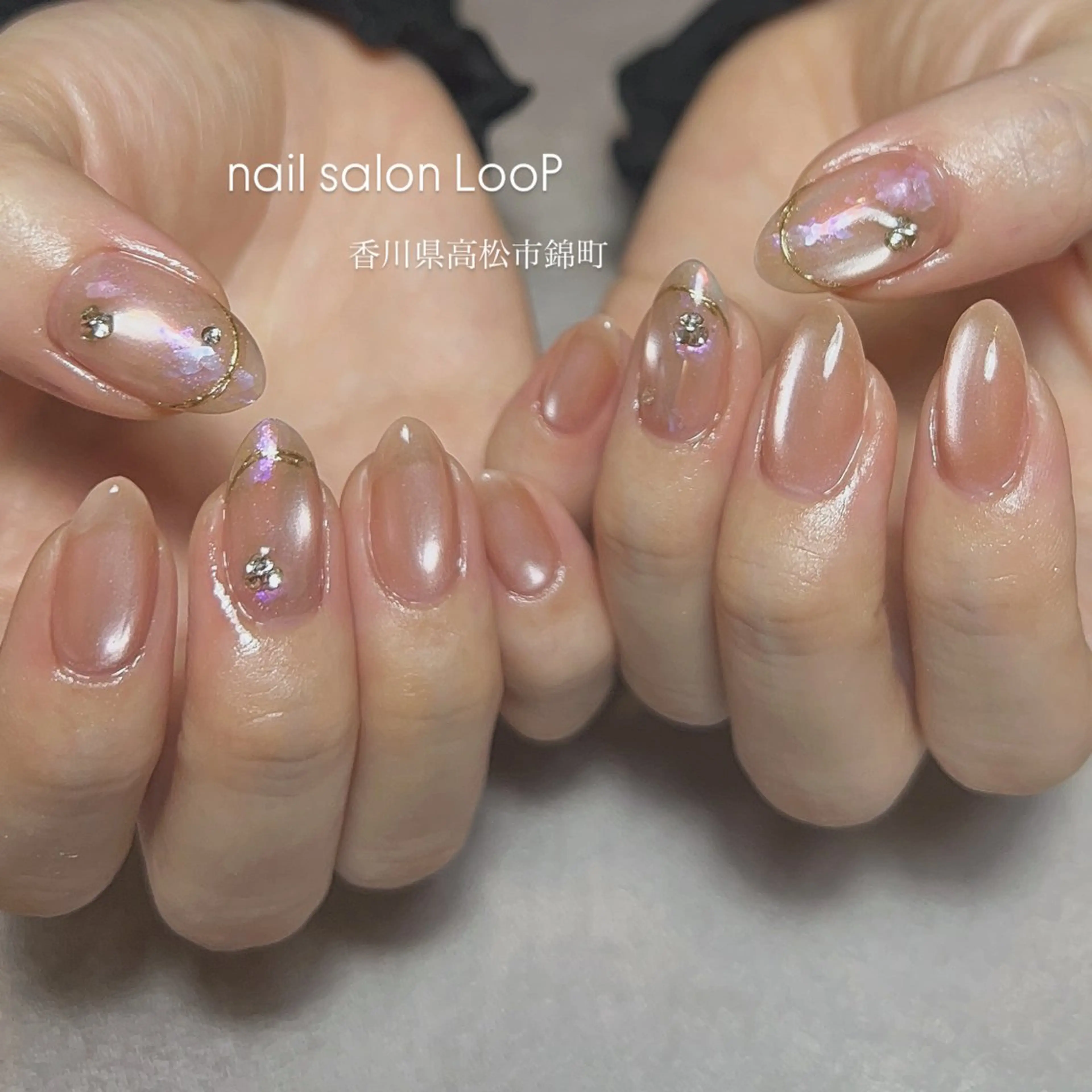 ネイル ハンドネイル LooP riho / nuanceのネイルデザイン