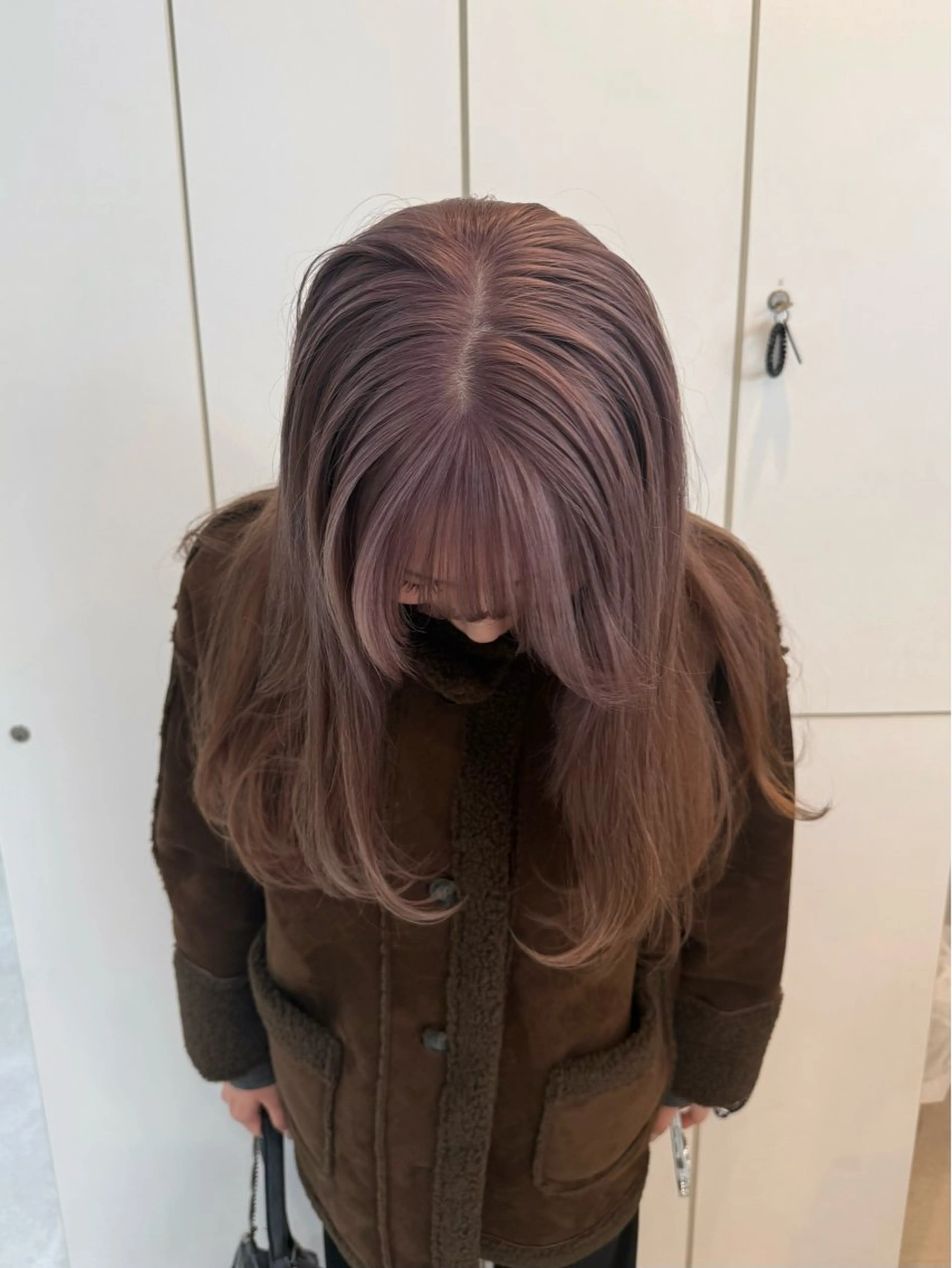 ロング カラー カット ヘアカラー neneka レイヤーカット🍀のヘアスタイル