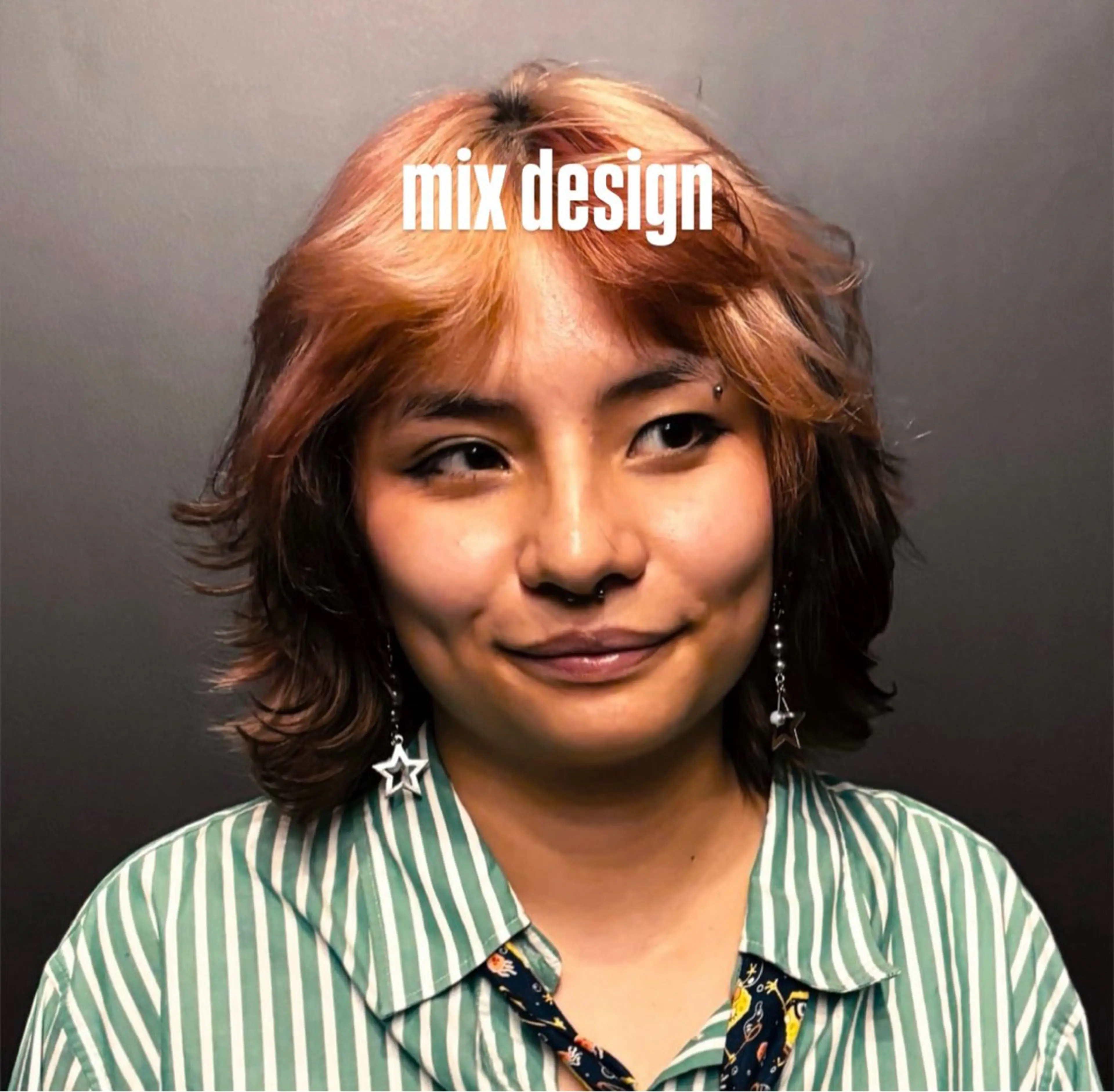 【学割】　🧵ケアブリーチ1回＋カラー🧵トリートメント付きの写真