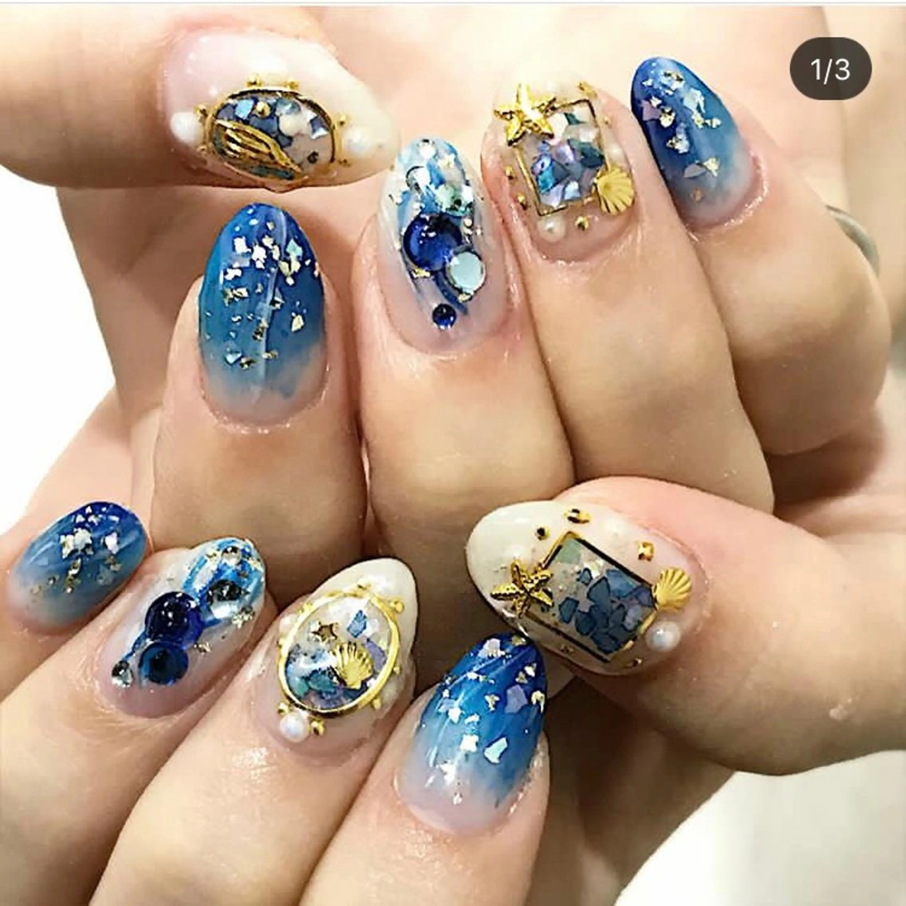 ネイル ジェルネイル 渋谷ビュレネイル Kaoruのネイルデザイン