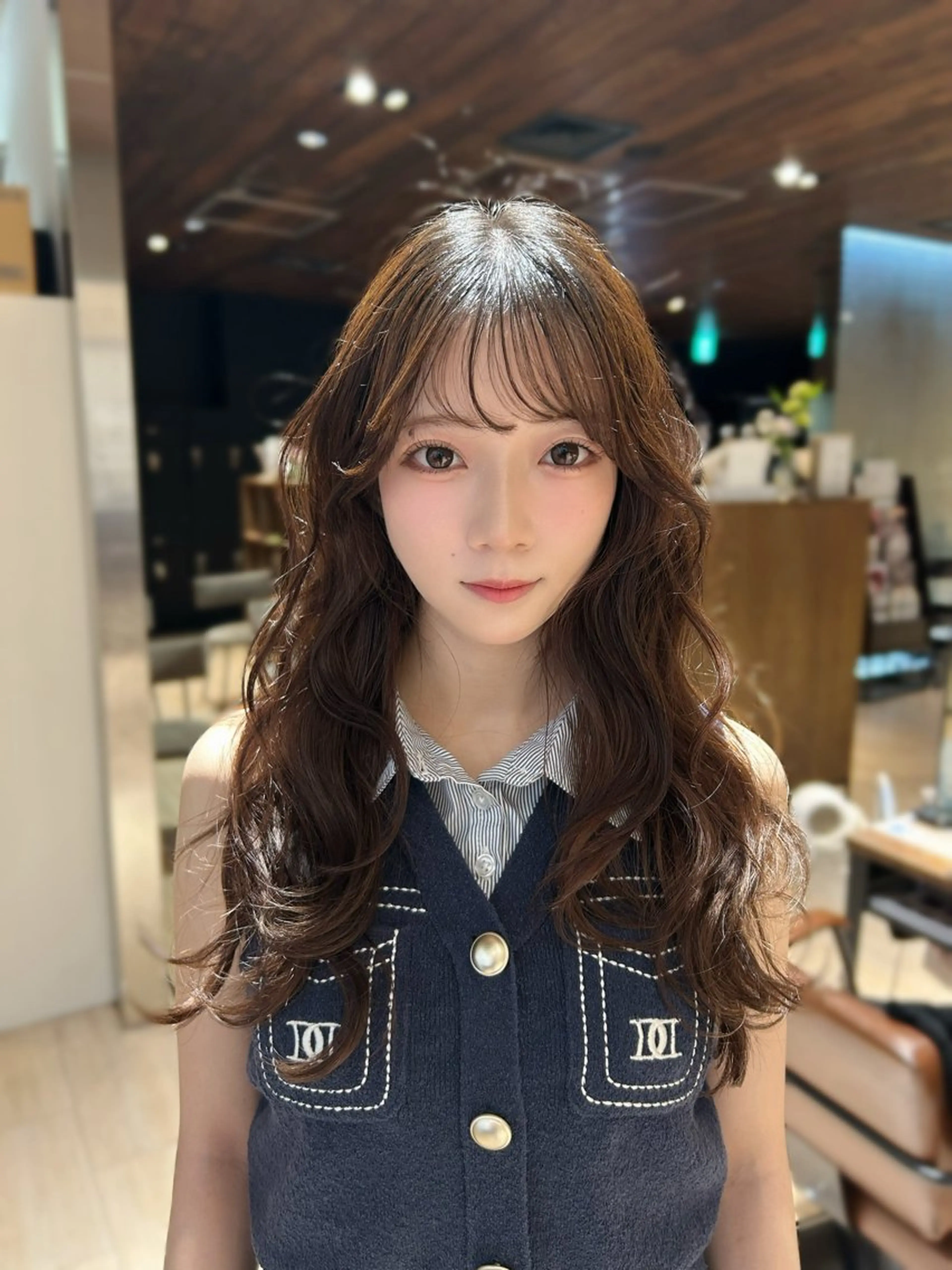 ロング カット トリートメント 🎀大竹美侑／顔まわ りカット／レイヤーのヘアスタイル