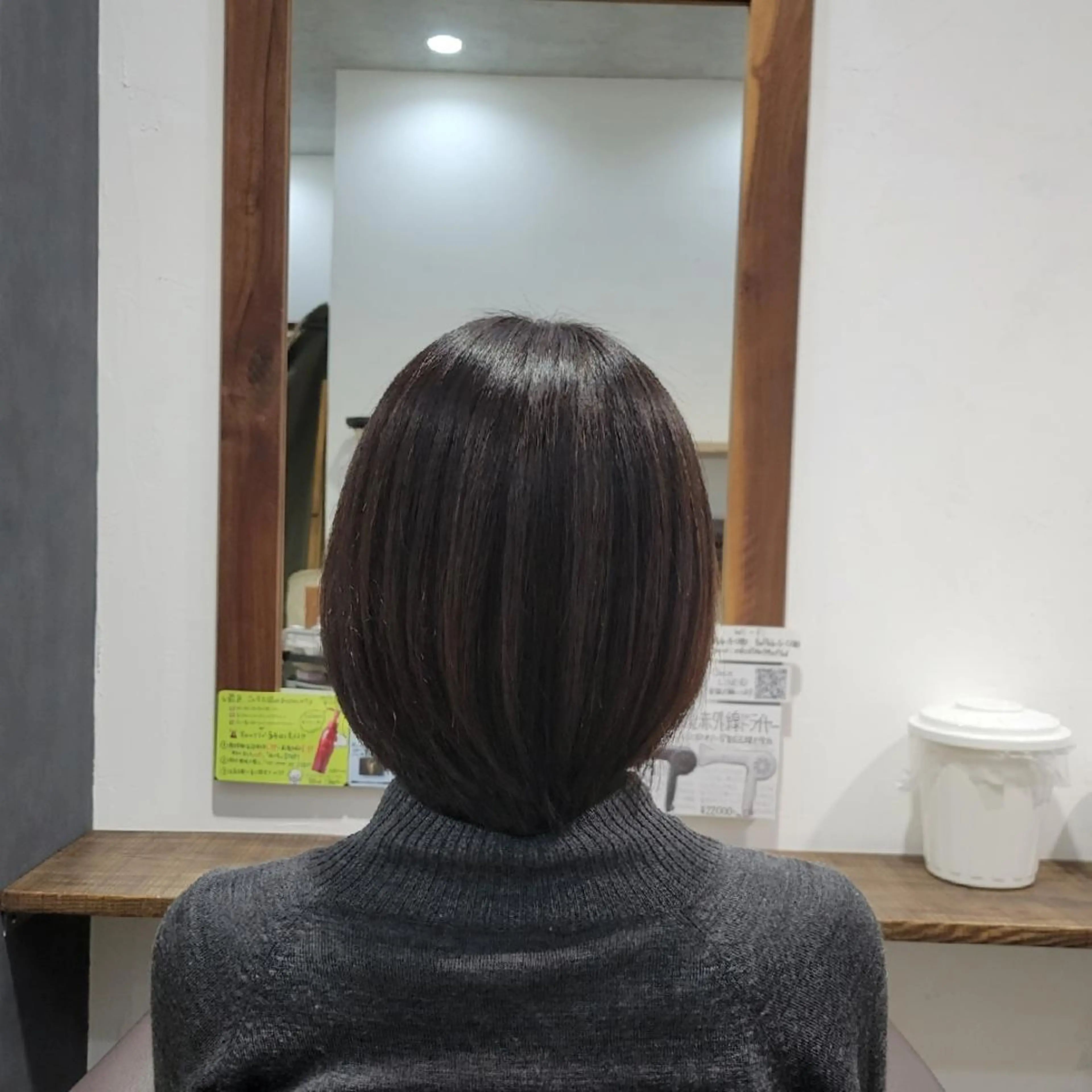 ショート カット once所属・田中 杏佳のヘアスタイル