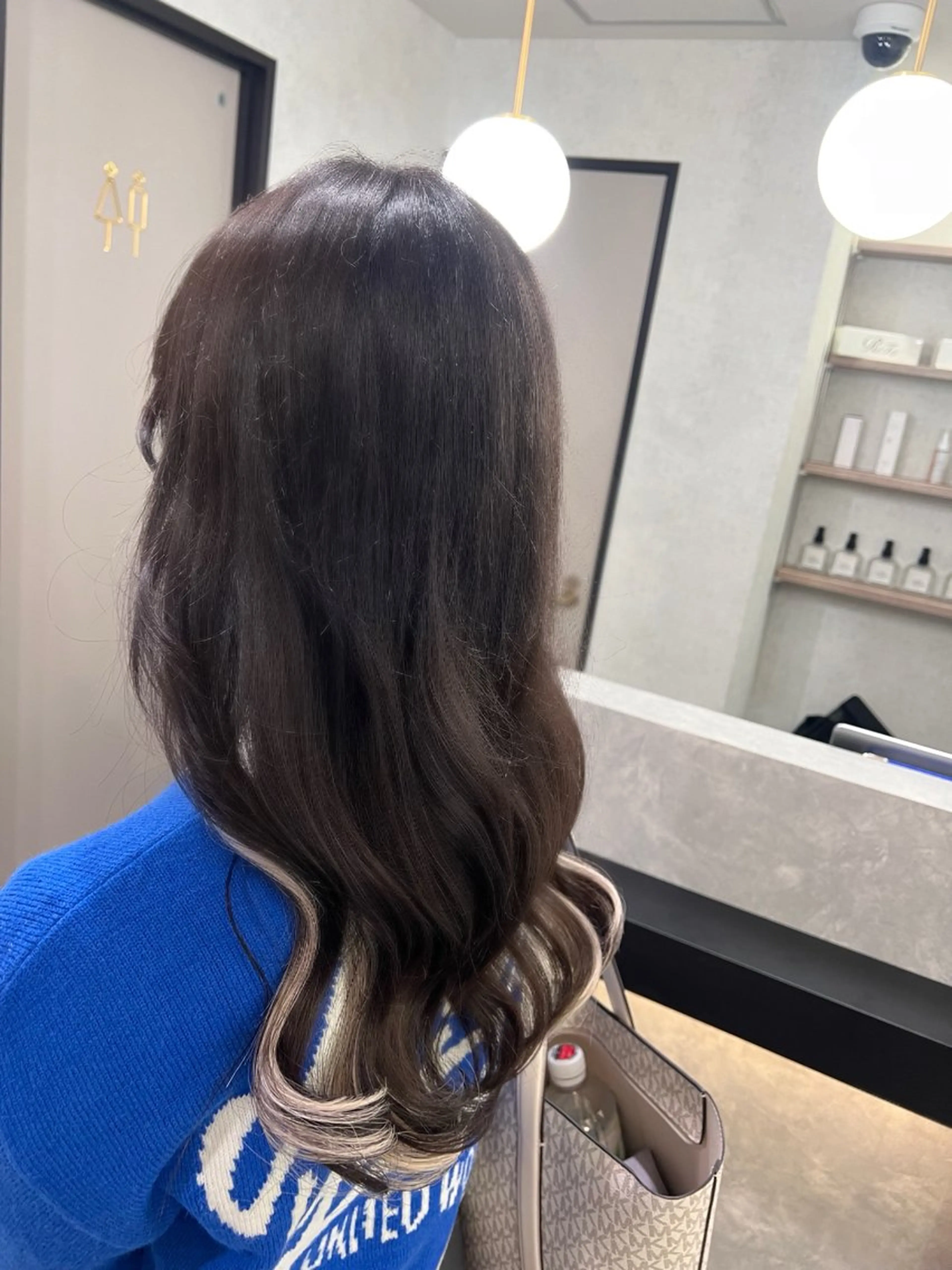 ロング カラー PELE 渋谷所属・渋谷ハイトーン/ エクステ/さきののヘアスタイル