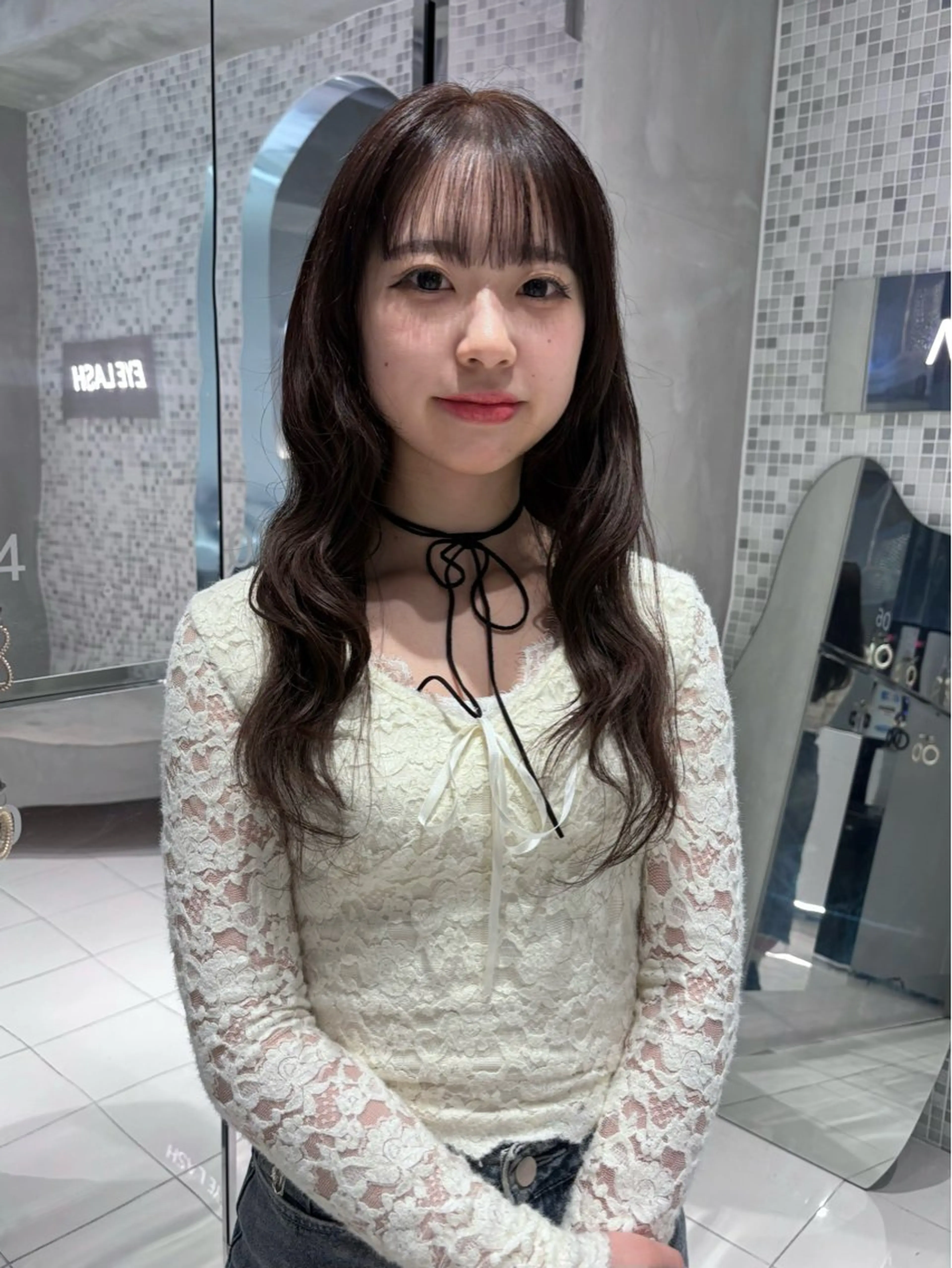 【営業後限定✮*｡ﾟ】ワンカラー＋トリートメント＋レディースカット(ショートNG)の写真