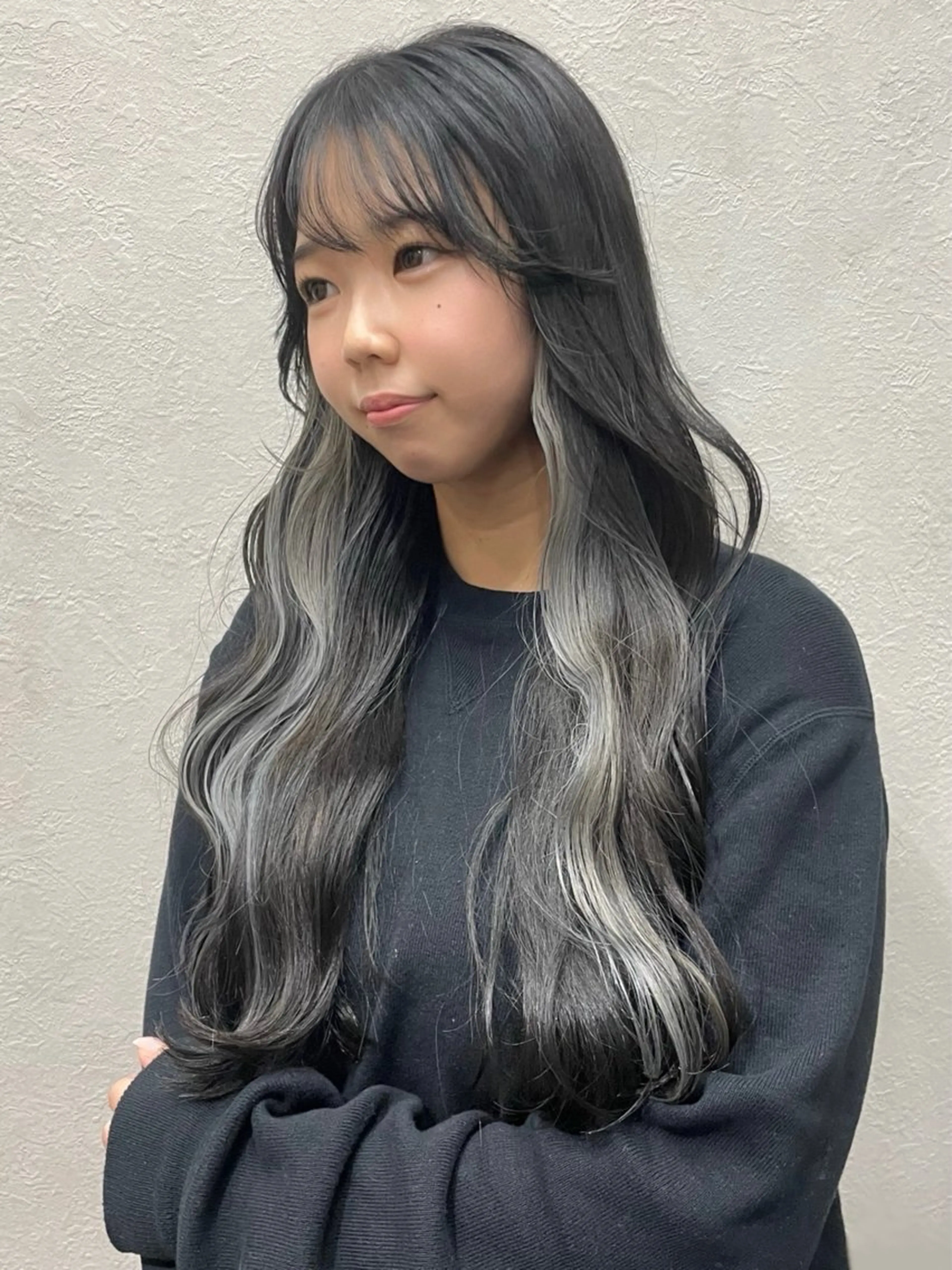 ロング カラー FRAME spa&hair room博多店【フレーム】所属・髪質改善｜顔周り｜博 多｜川上智也のヘアスタイル