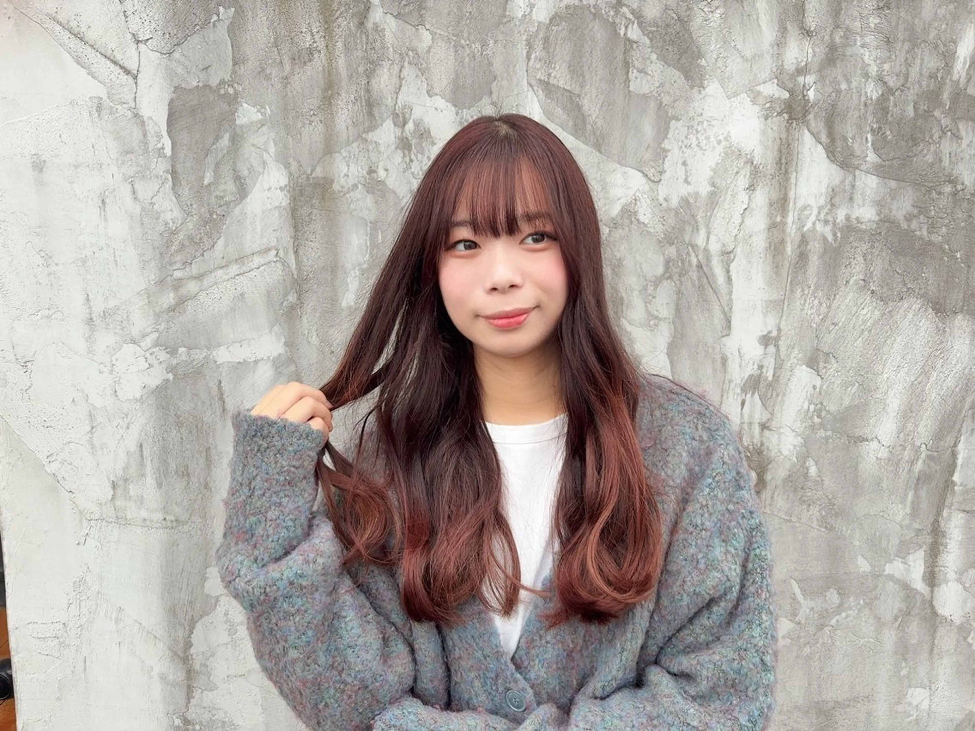 ロング カラー ブリーチ デザインカラー グラデーションカラー number＋所属・number＋ / 璃々花のヘアスタイル