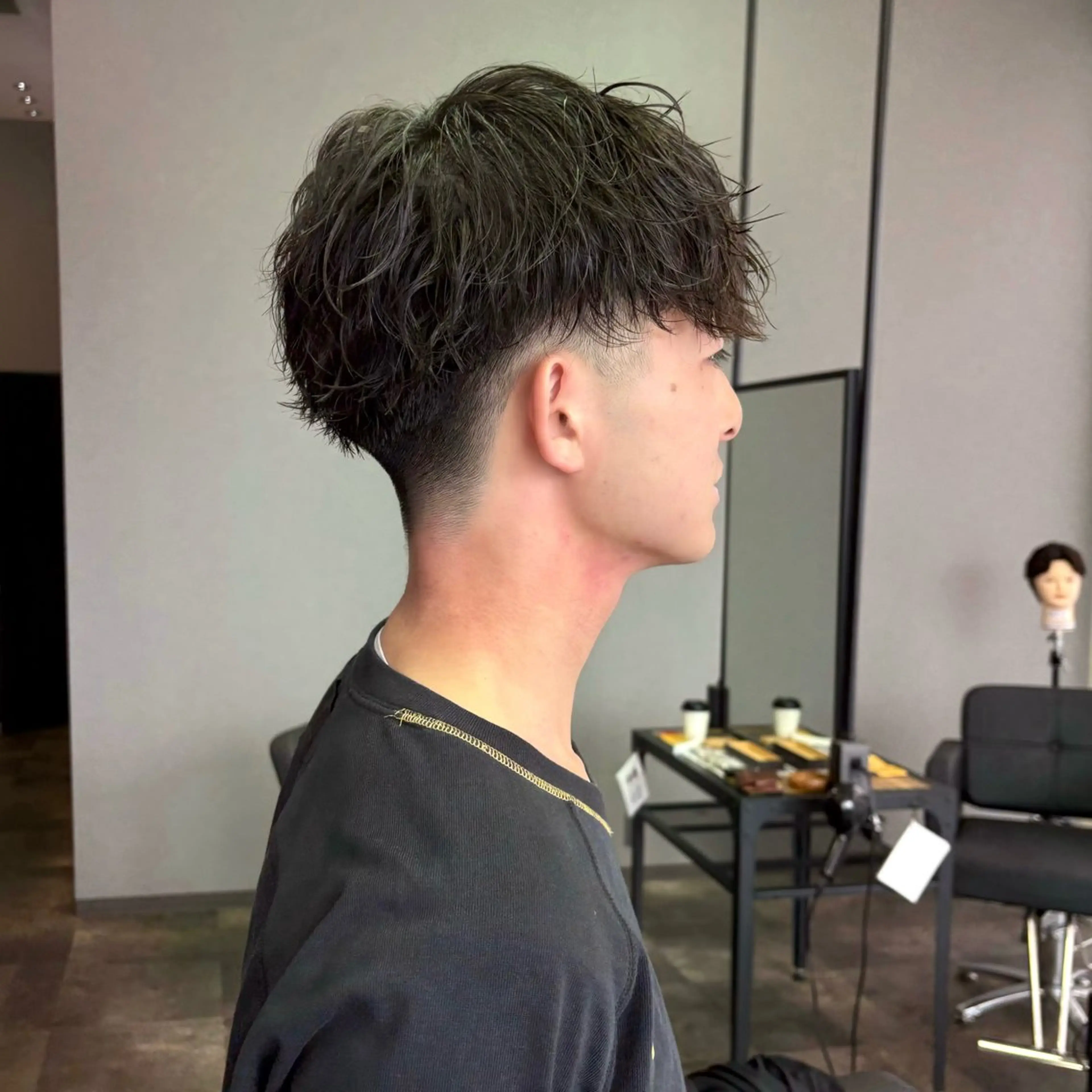 パーマ メンズ メンズブリーチ 浜松/メンズサロン/ Yuna🐈‍⬛🫧のヘアスタイル