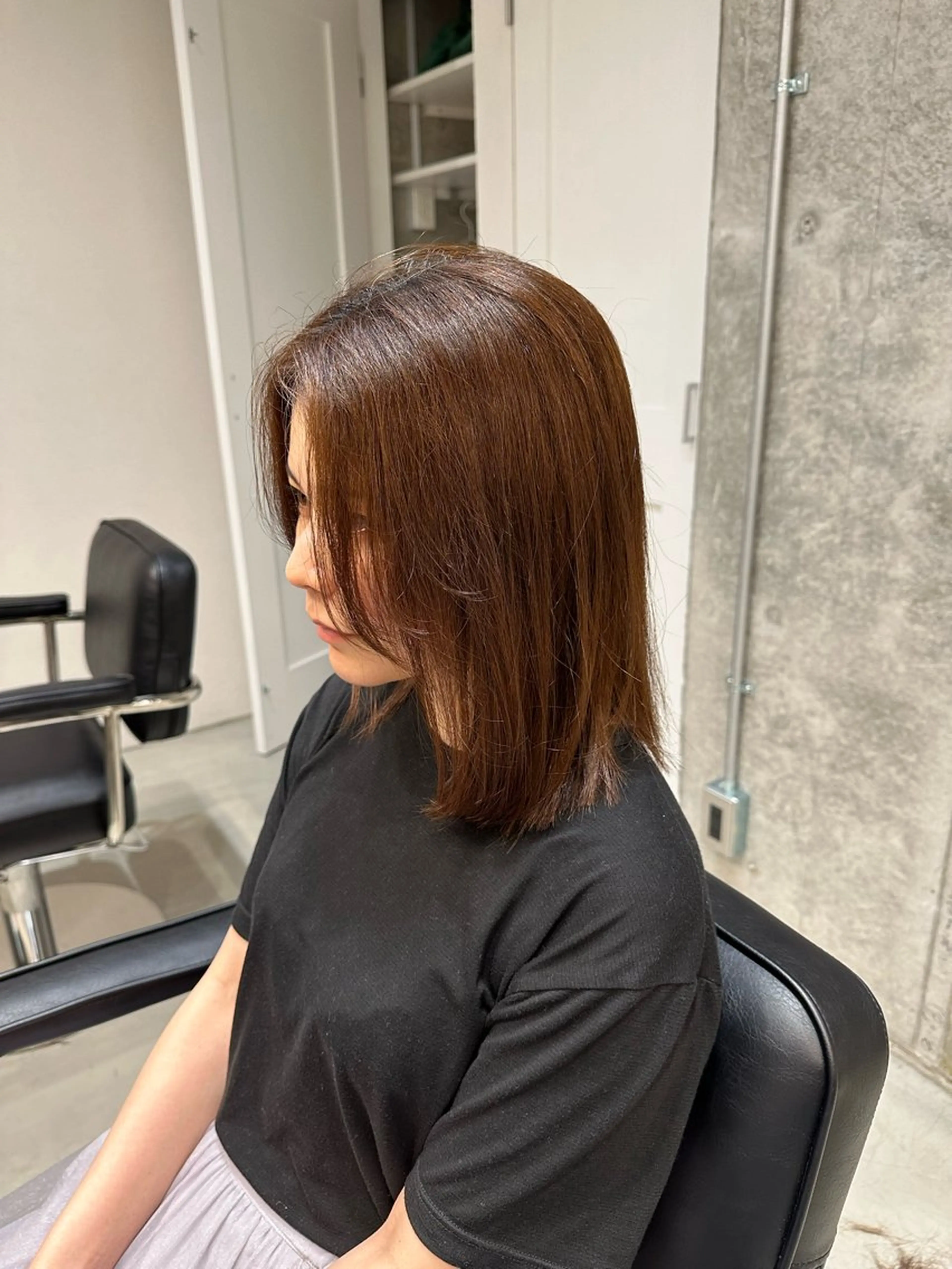 ミディアム カラー ボブ、ショート 無料/はやとのヘアスタイル