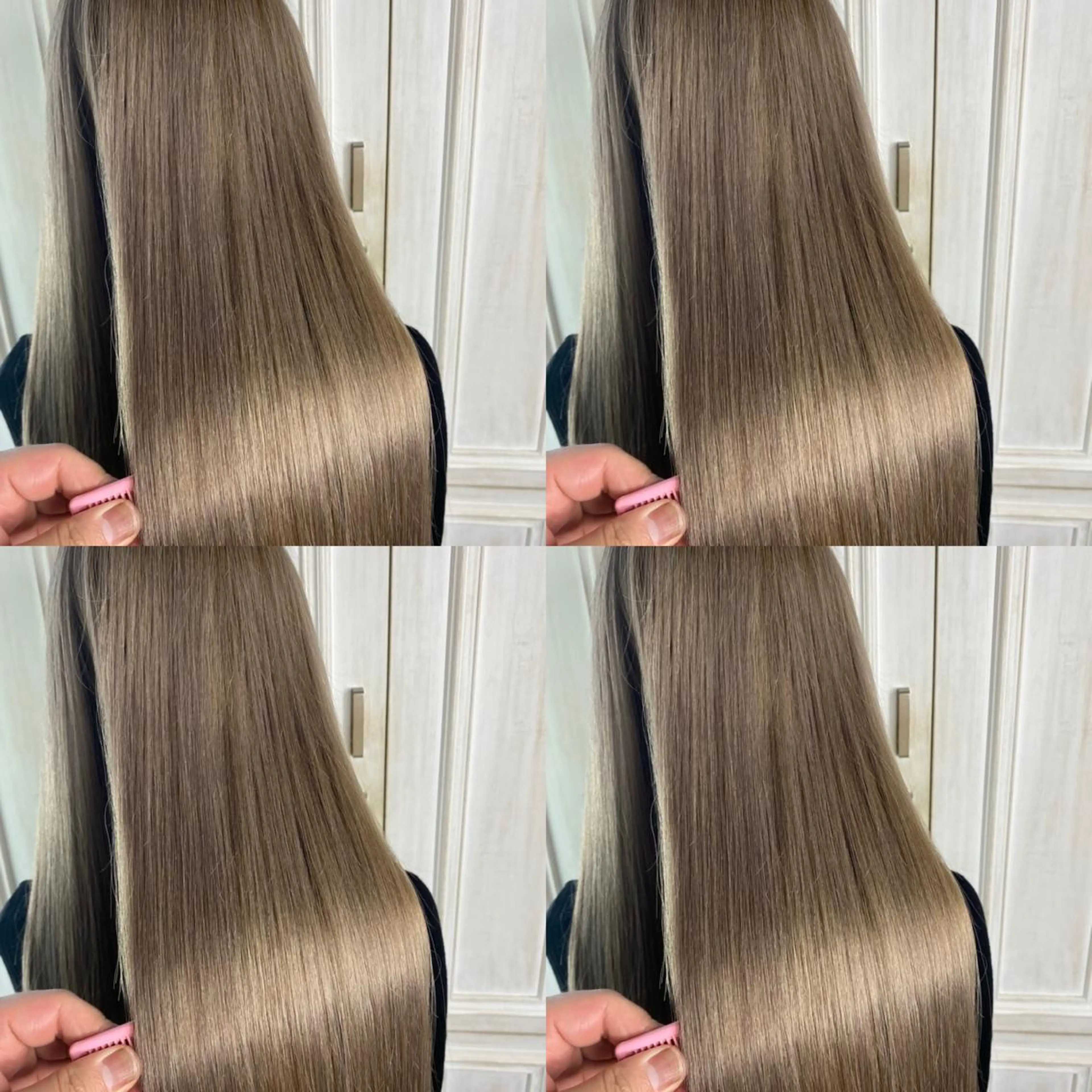 セミロング カラー ハイトーンカラー ヘアカラー トリートメント 似合わせ/ブリーチ カラー.岡田友仁のヘアスタイル