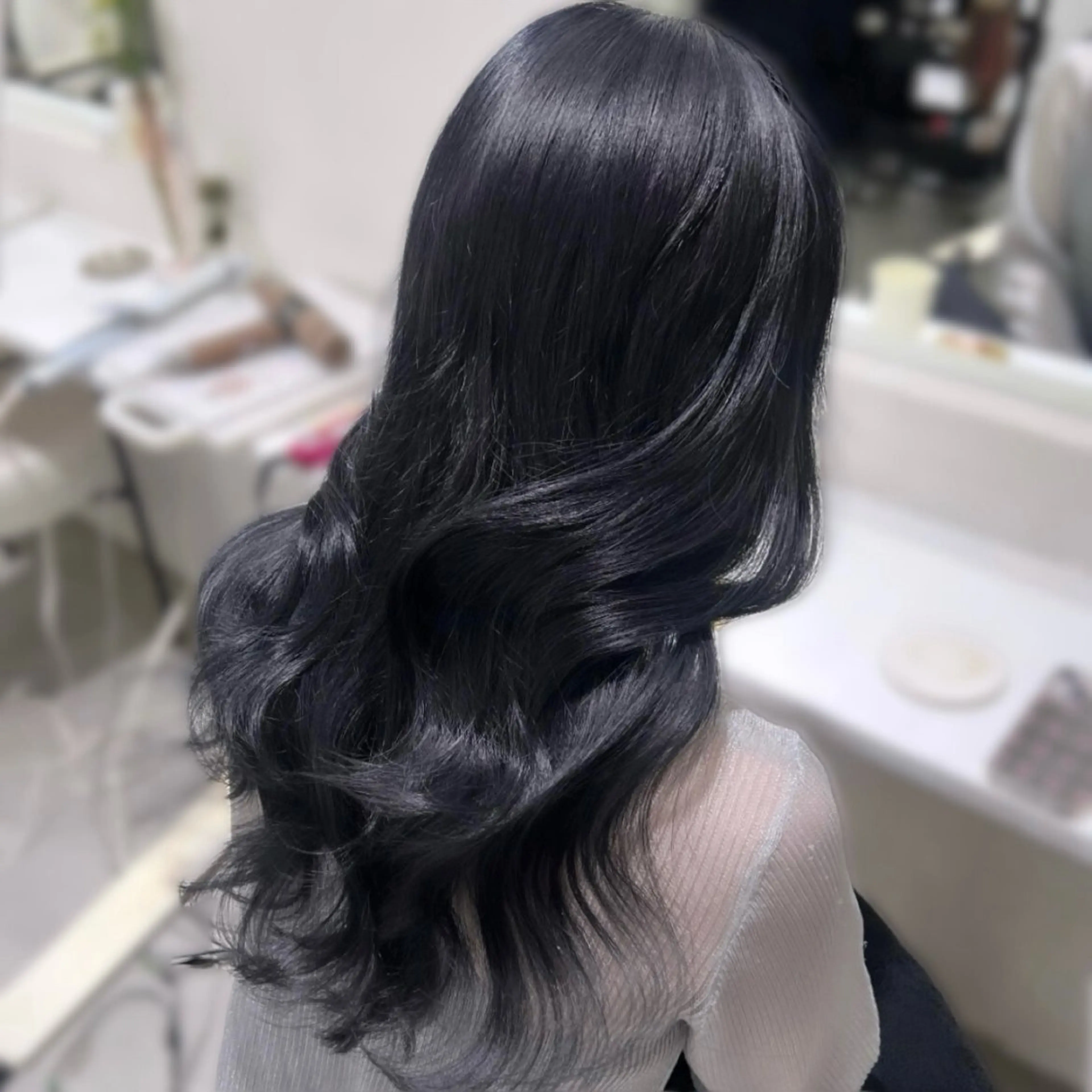 ロング カラー HACHI所属・HIYORI👶🏻 🤍カラーモデル募集のヘアスタイル