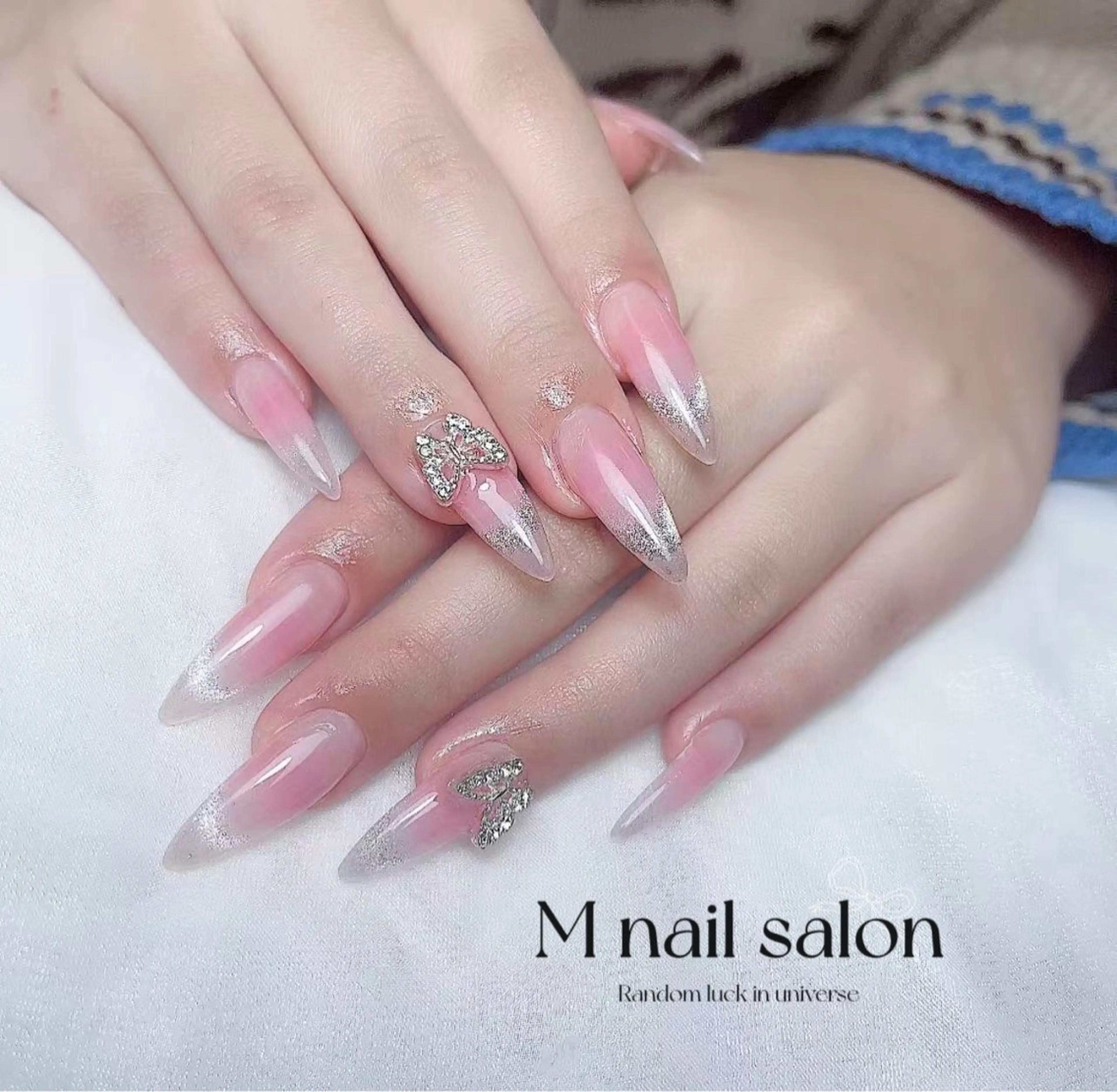 ネイル M🌷nail 長さだし専門店のネイルデザイン