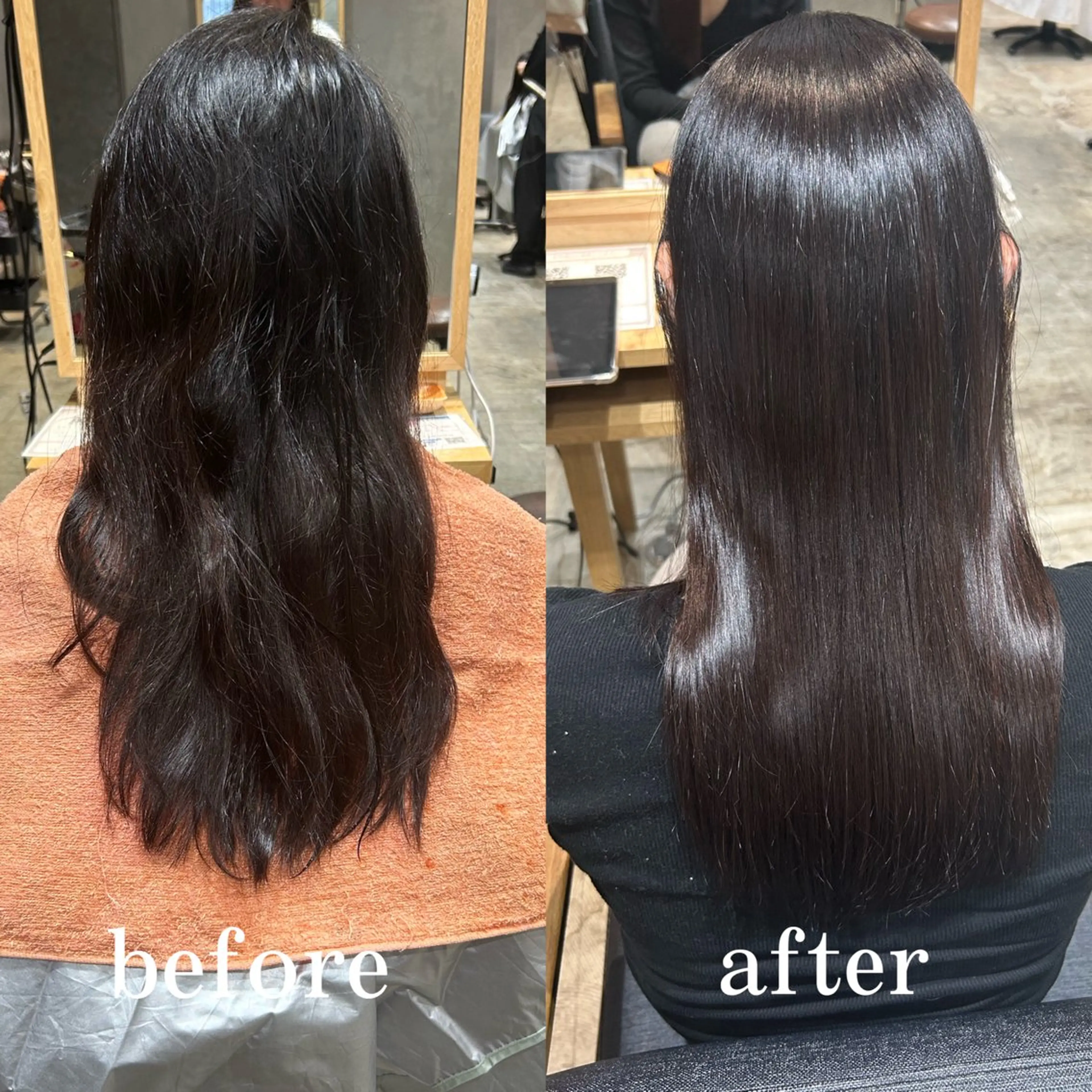 ♡ホリスティック縮毛矯正+似合わせカット♡ノンダメージで柔らかい質感&ツヤ髪に！の写真