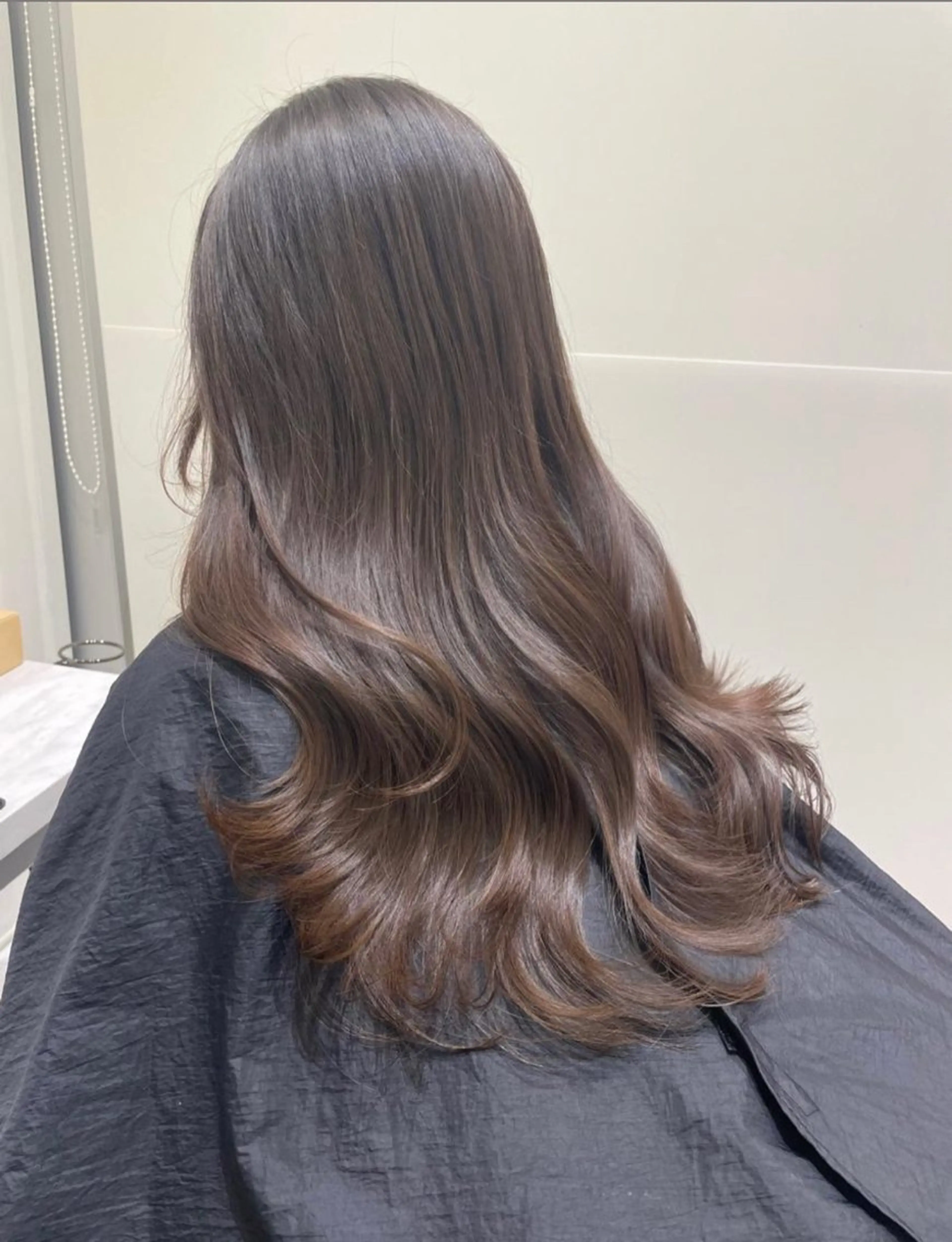 ロング 韓国風ヘア レイヤーカット カット ❤︎︎韓国ヘア❤︎︎ 𝑺𝒉𝒊𝒉𝒐のヘアスタイル