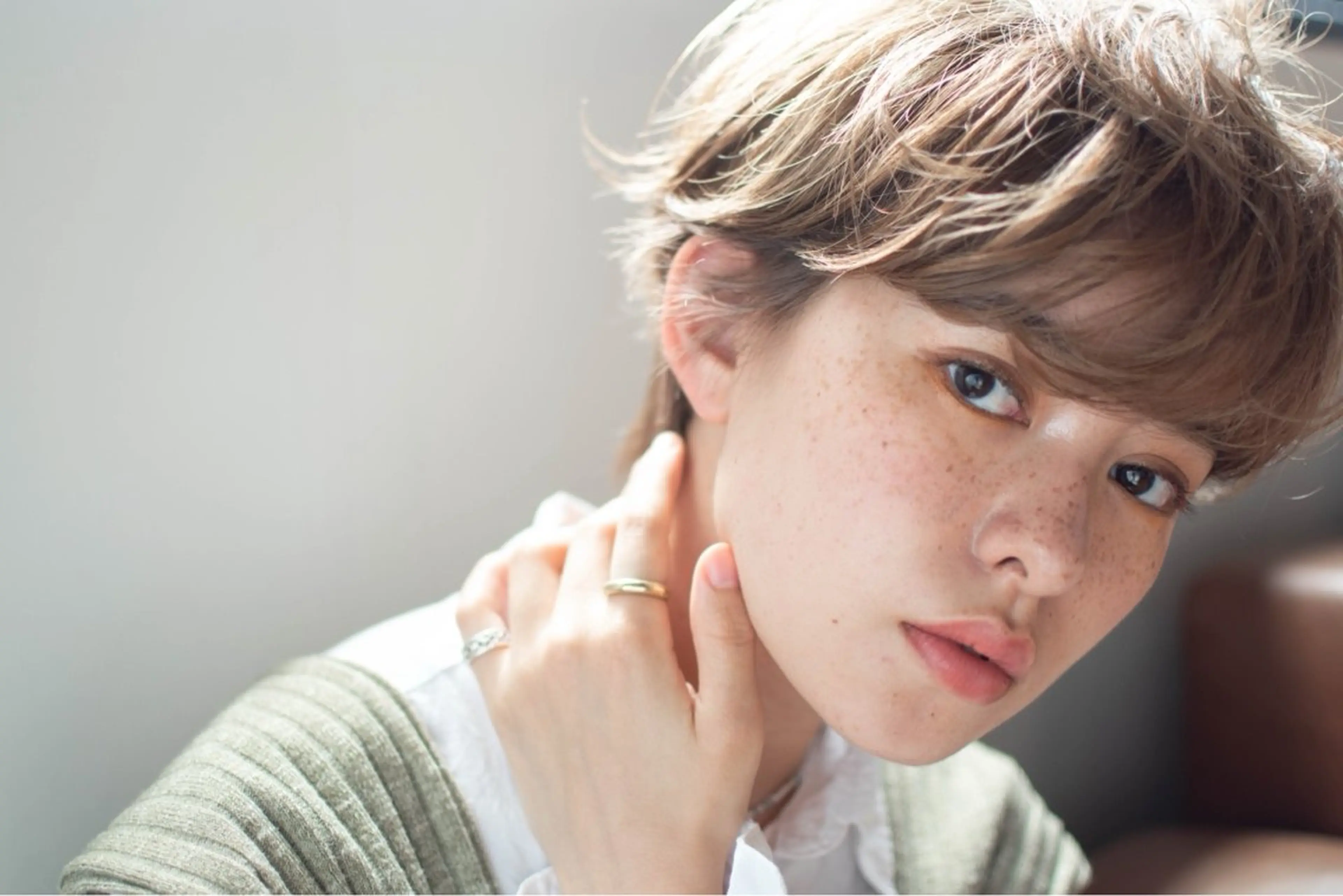 【透明感抜群💗Wカラー】ブリーチ➕カラー（ドライ・ブロー込み）🌟ロング料金なし🌟の写真