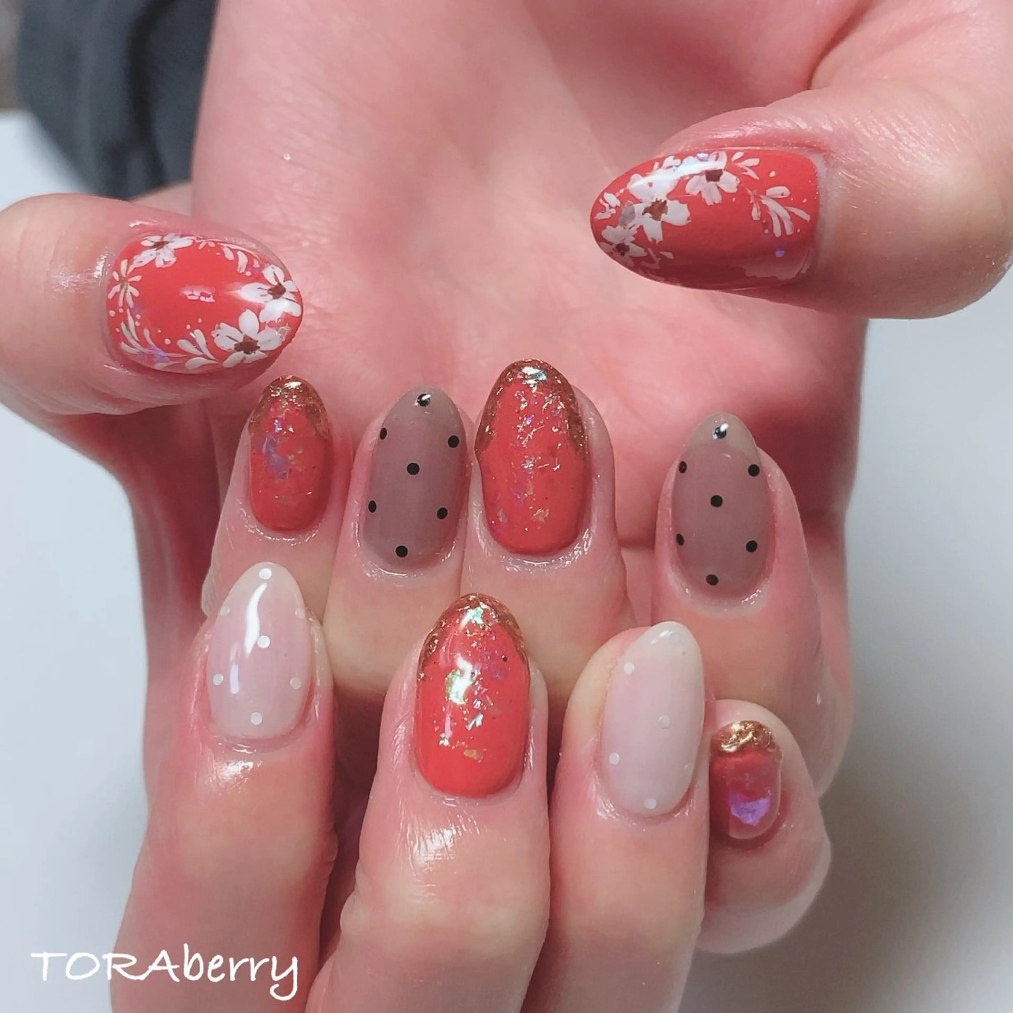 ネイル ハンドネイル ネイリスト なつみのネイルデザイン