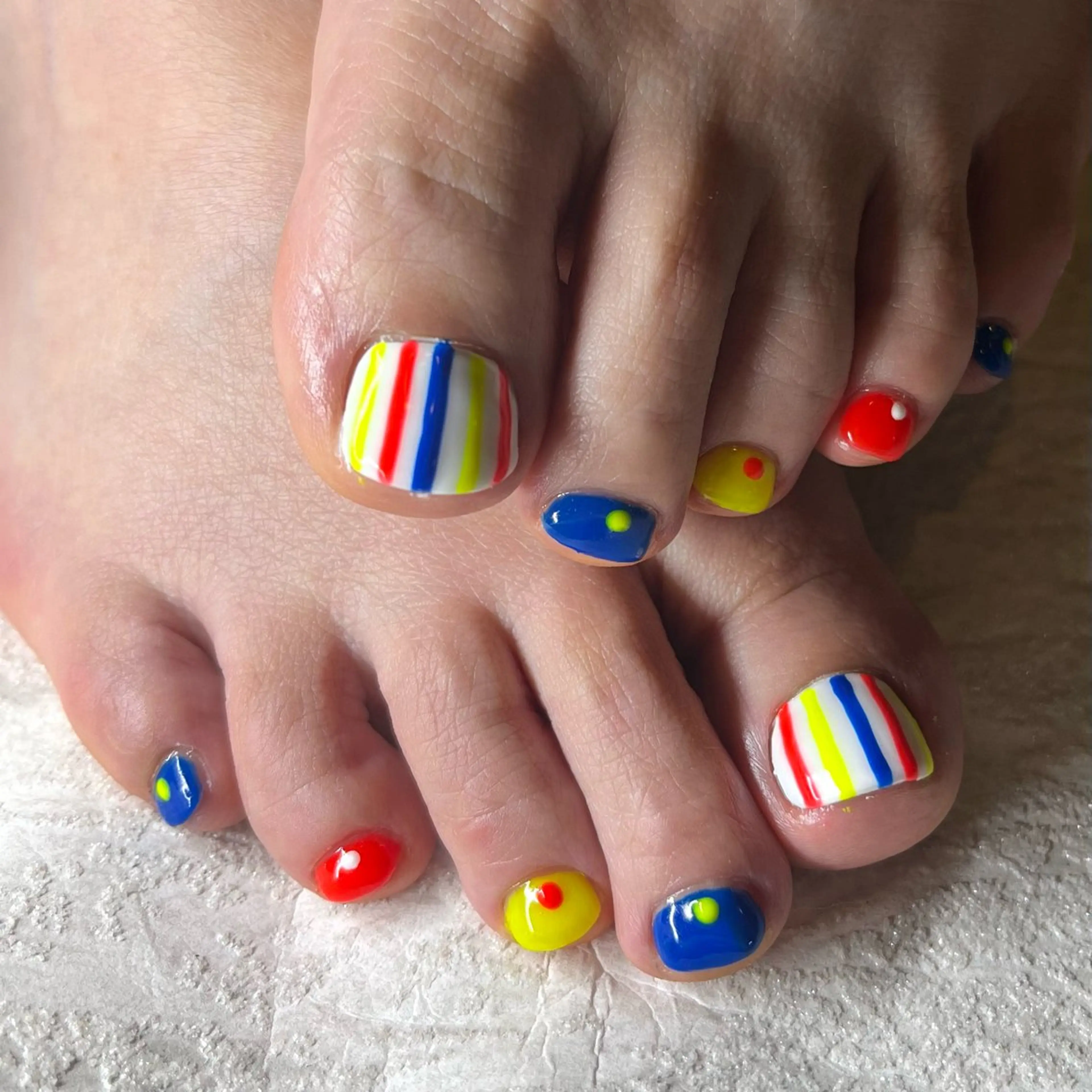 ネイル フットネイル ネイルスタジオ コスタ•デルマールのネイルデザイン