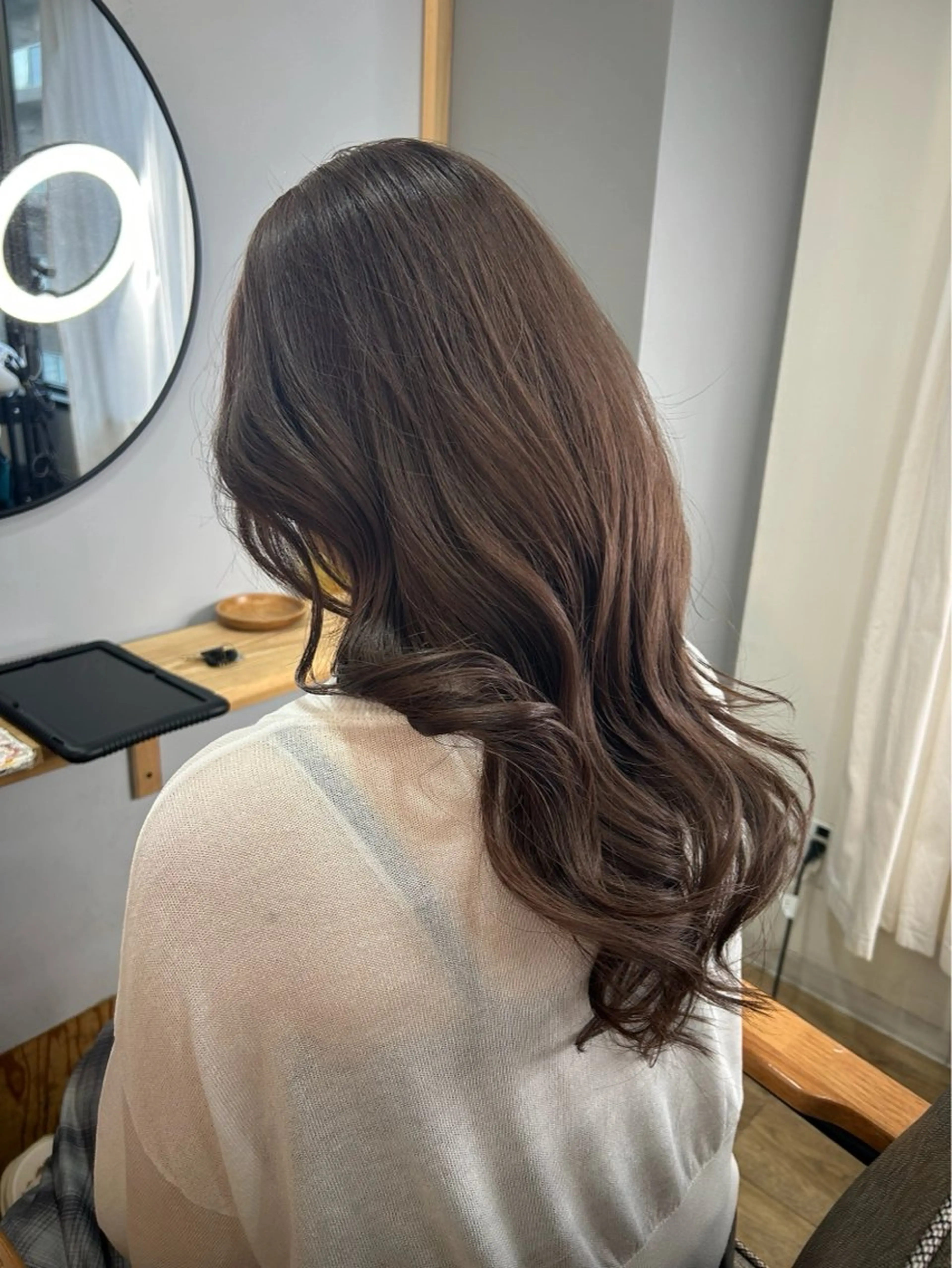 カラー Lapa かぐらのヘアスタイル