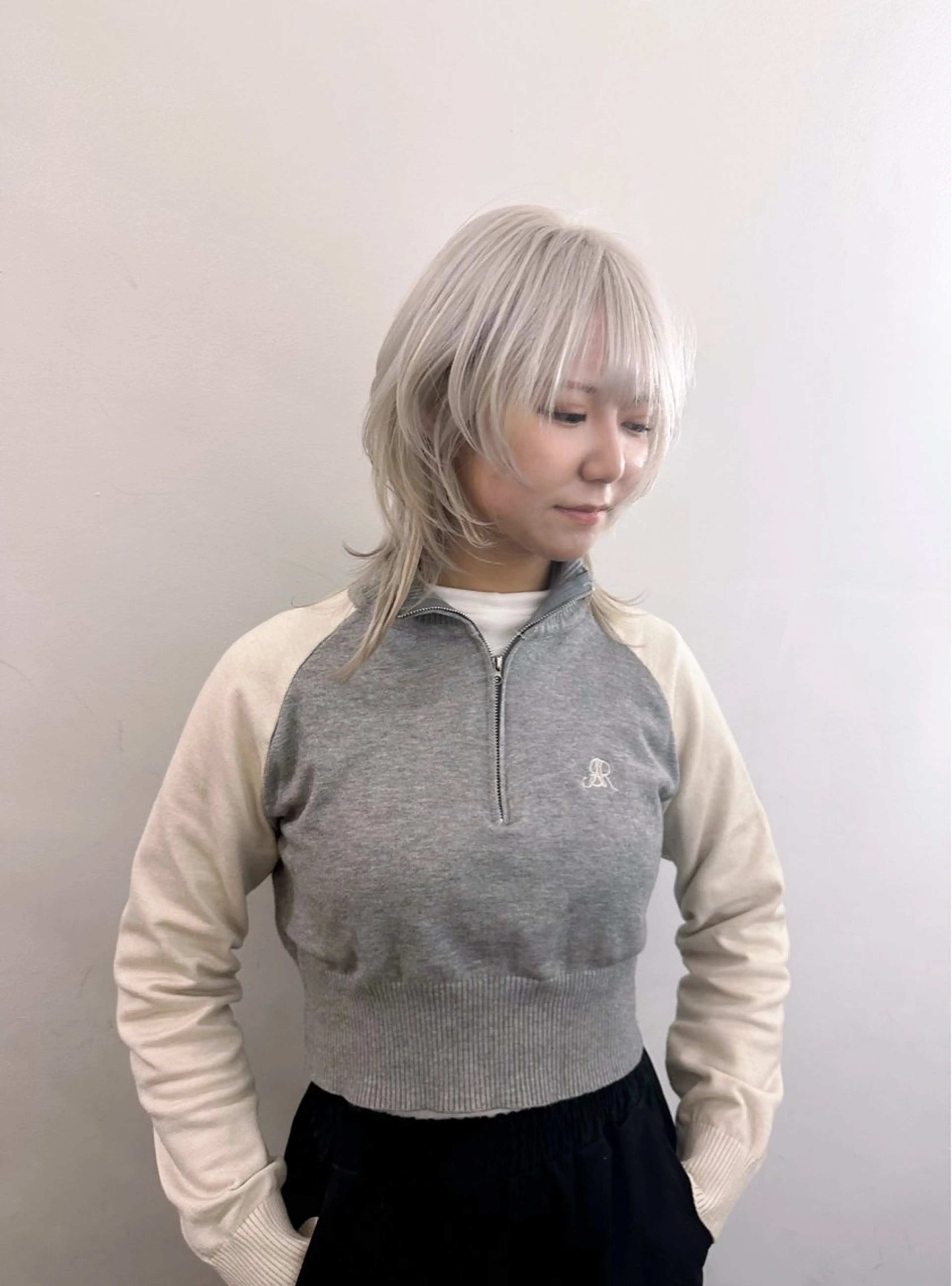 ミディアム Cinq所属・ハイライト🌟/ ボブ/豊田のヘアスタイル