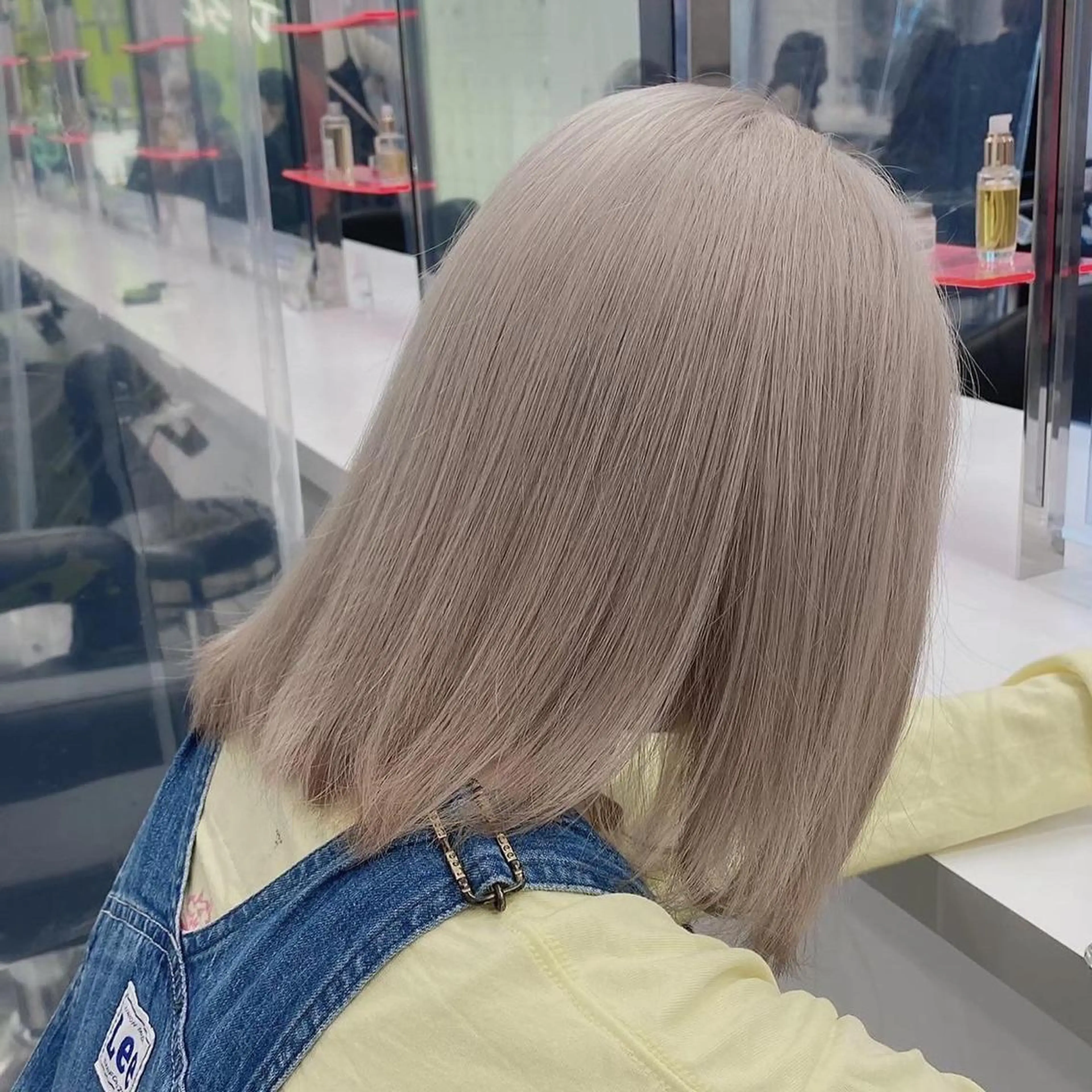 ミディアム ヘアカラー レイヤー✂︎赤み消し 髪質改善/井上健太のヘアスタイル